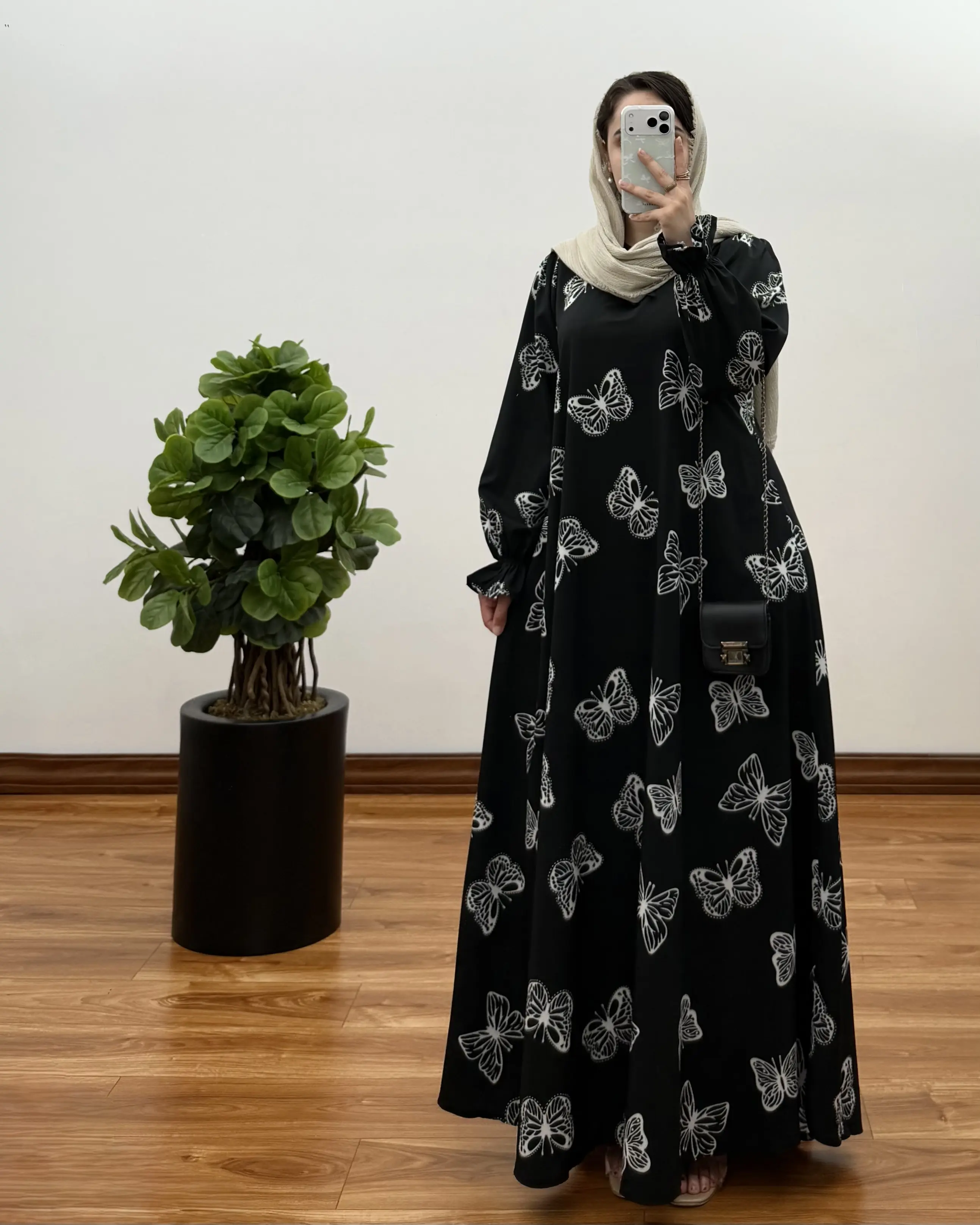 پیراهن زنانه سوپرکلوش مدل پروانه