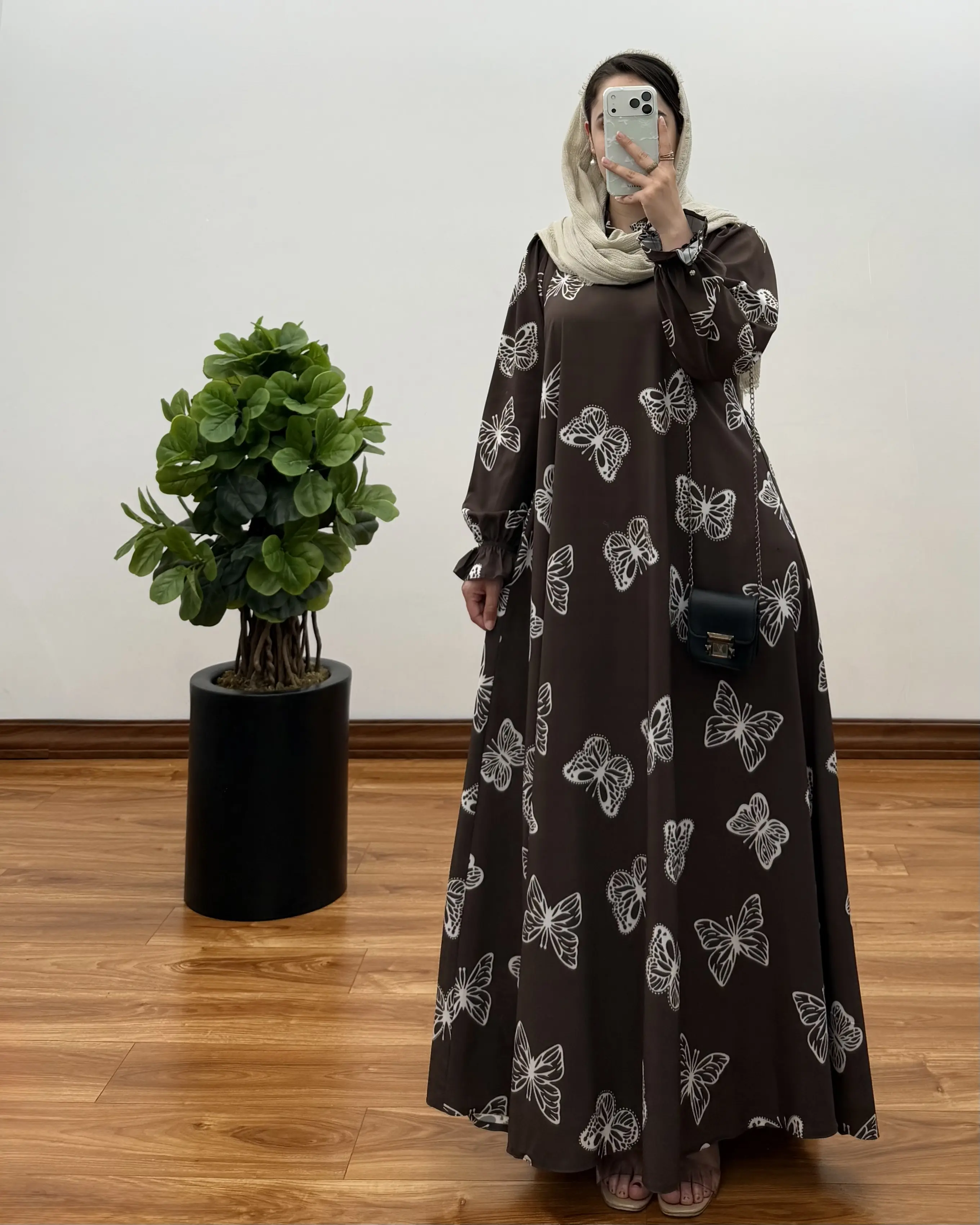 پیراهن زنانه سوپرکلوش مدل پروانه
