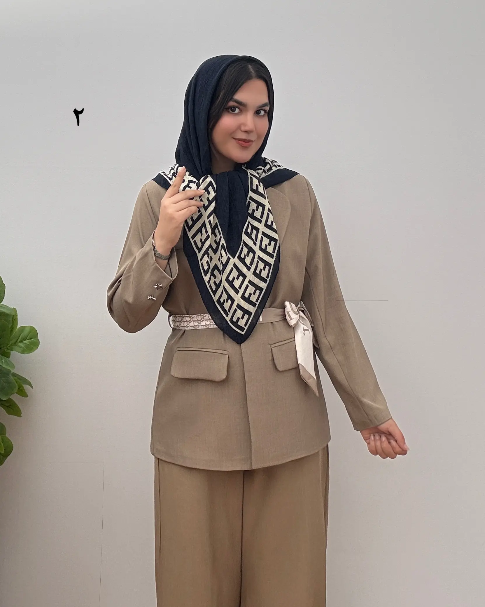 روسری زنانه مدل جیران