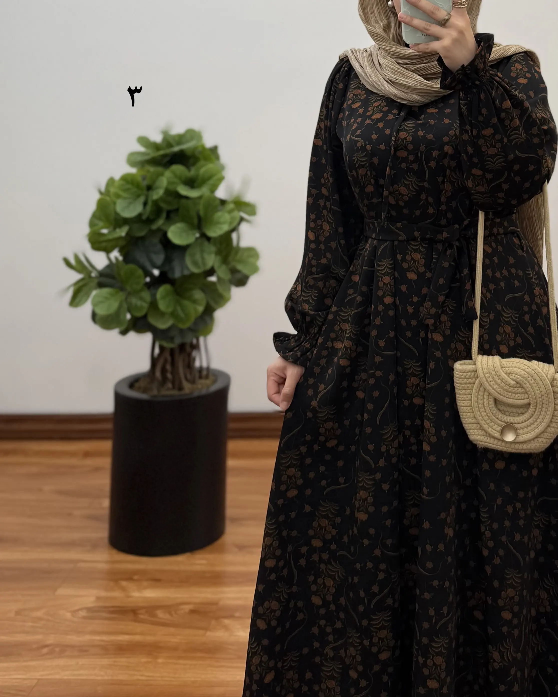 پیراهن سوپر کلوش الیزه مدل نگار