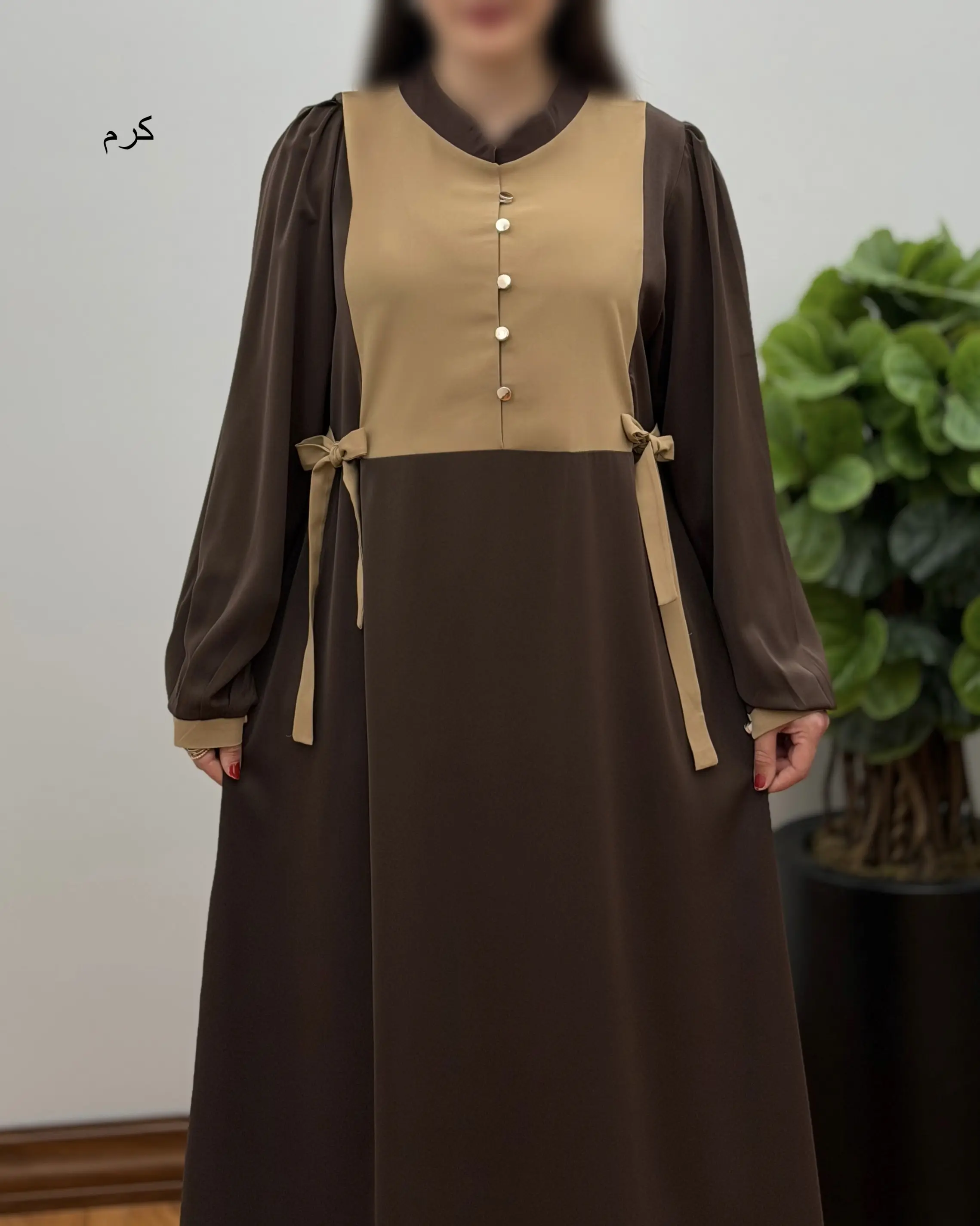 پیراهن مانتویی الیزه مدل ترلان