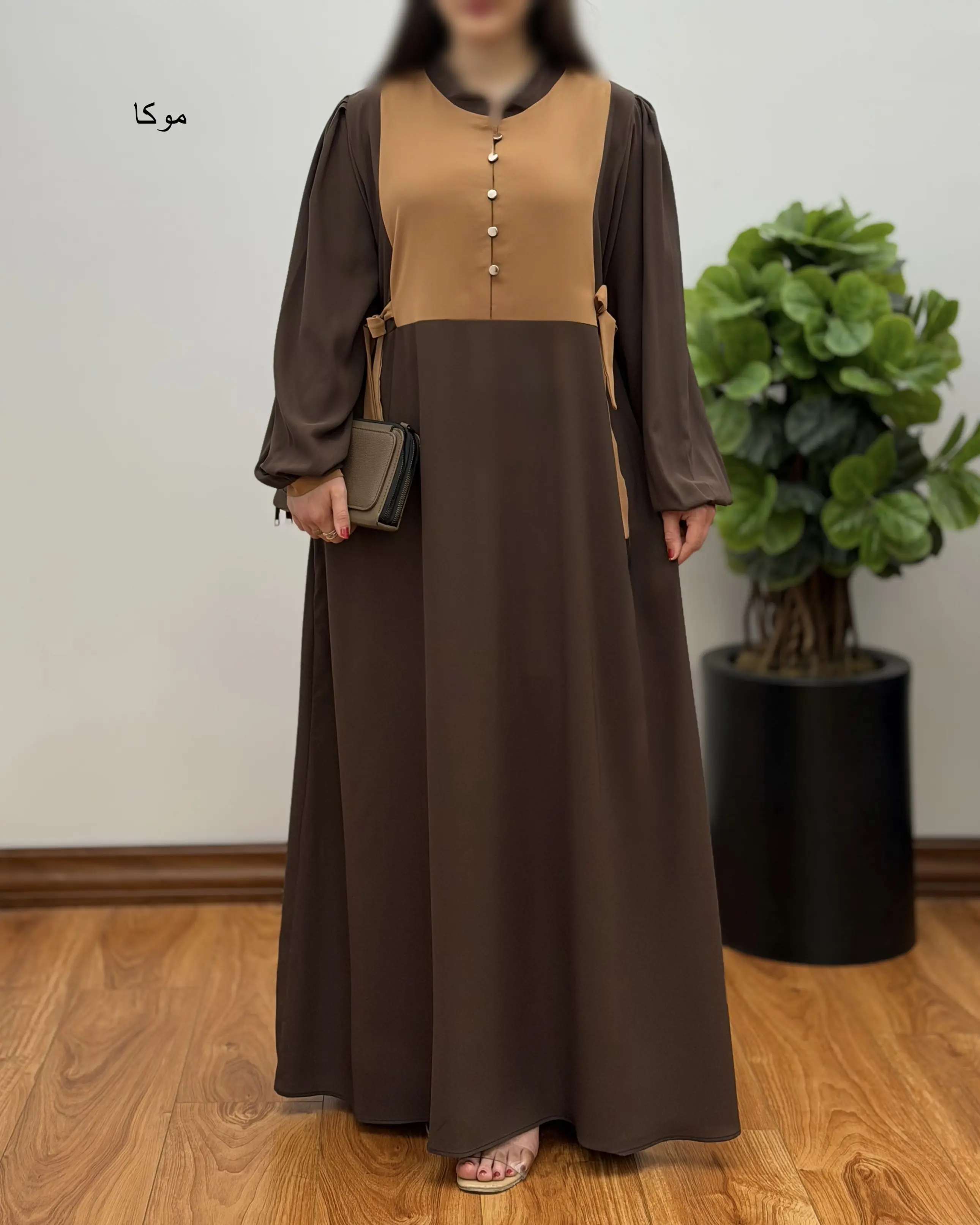 پیراهن مانتویی الیزه مدل ترلان