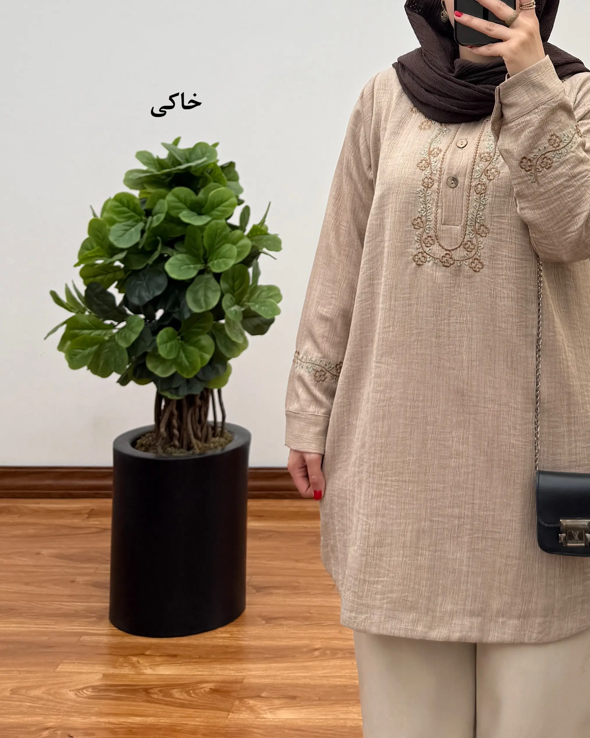 مانتو کوتاه بهاره مدل روژین