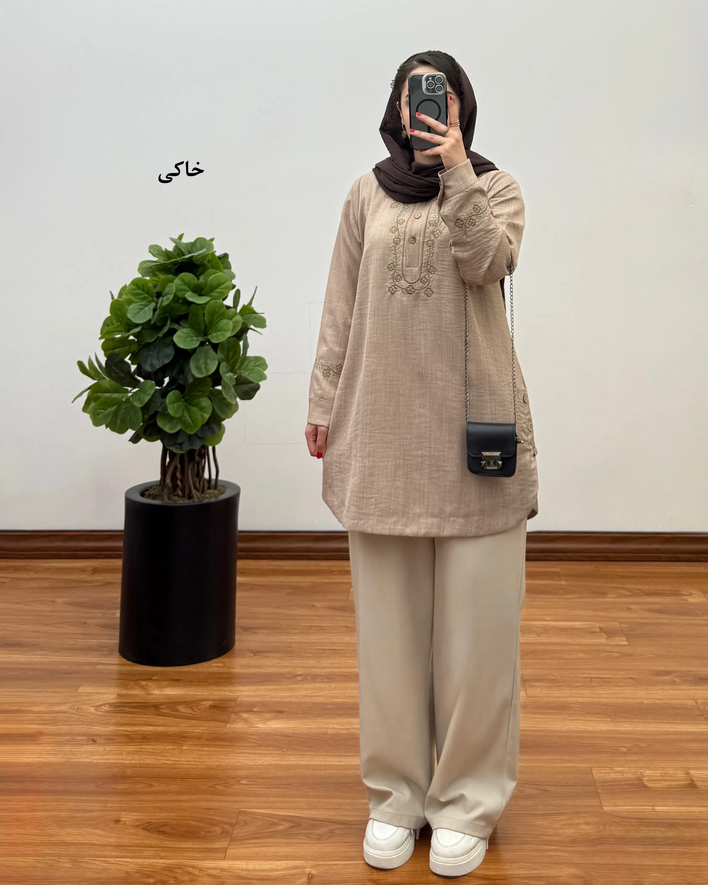 مانتو کوتاه بهاره مدل روژین