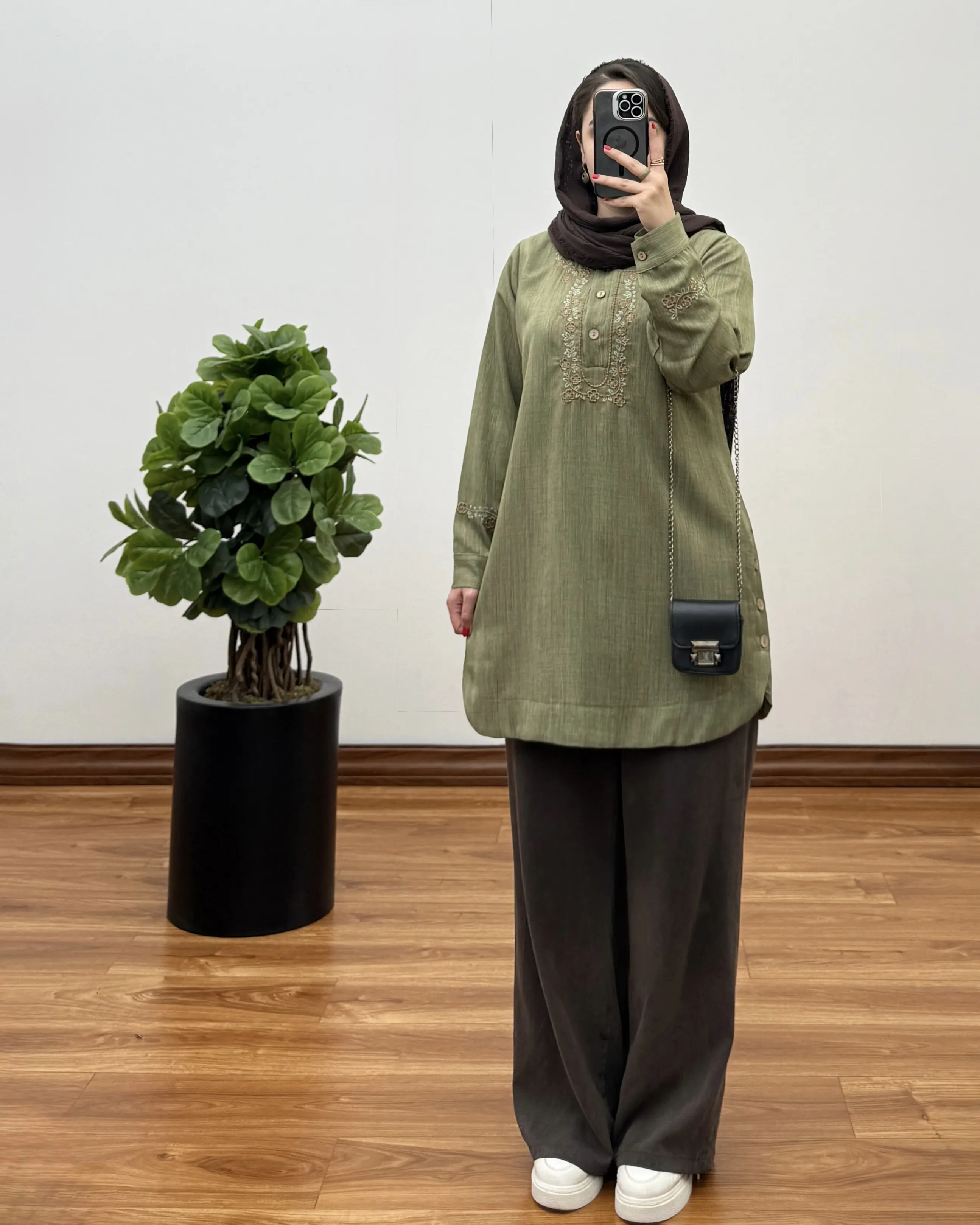 مانتو کوتاه بهاره مدل روژین