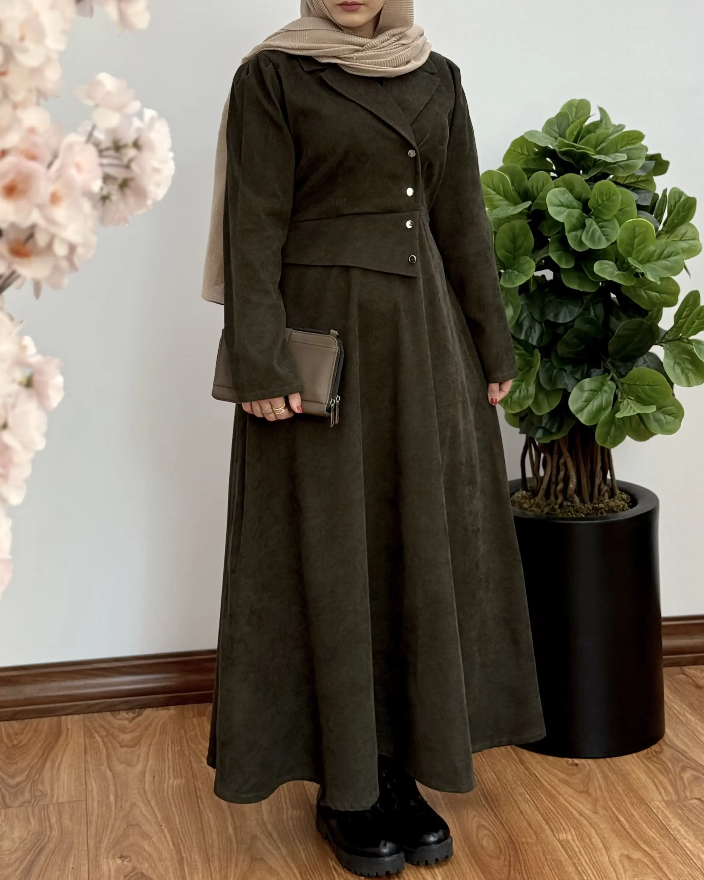 پیراهن مانتویی آتنا