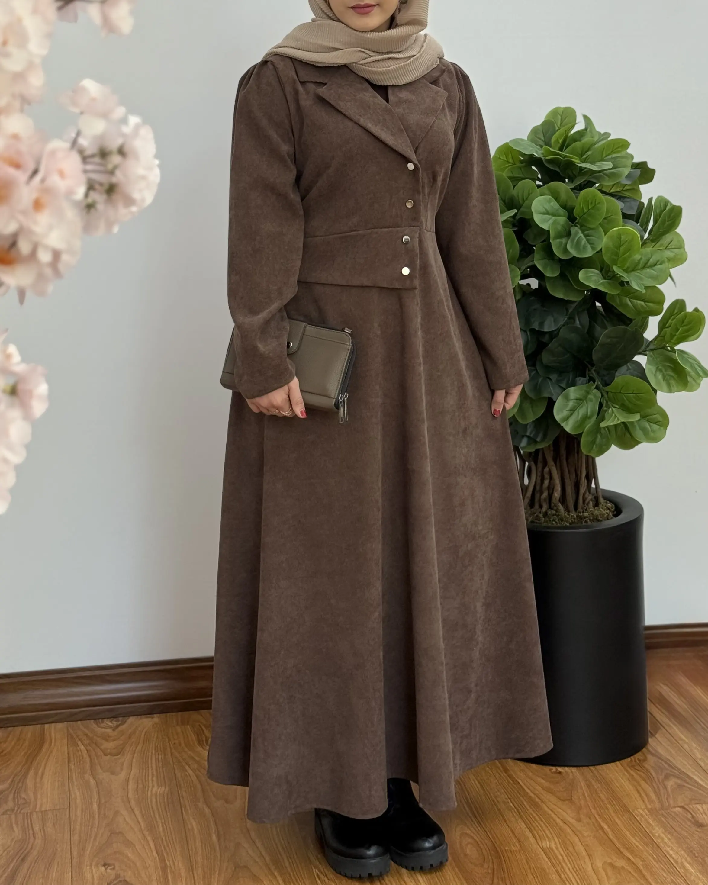 پیراهن مانتویی آتنا