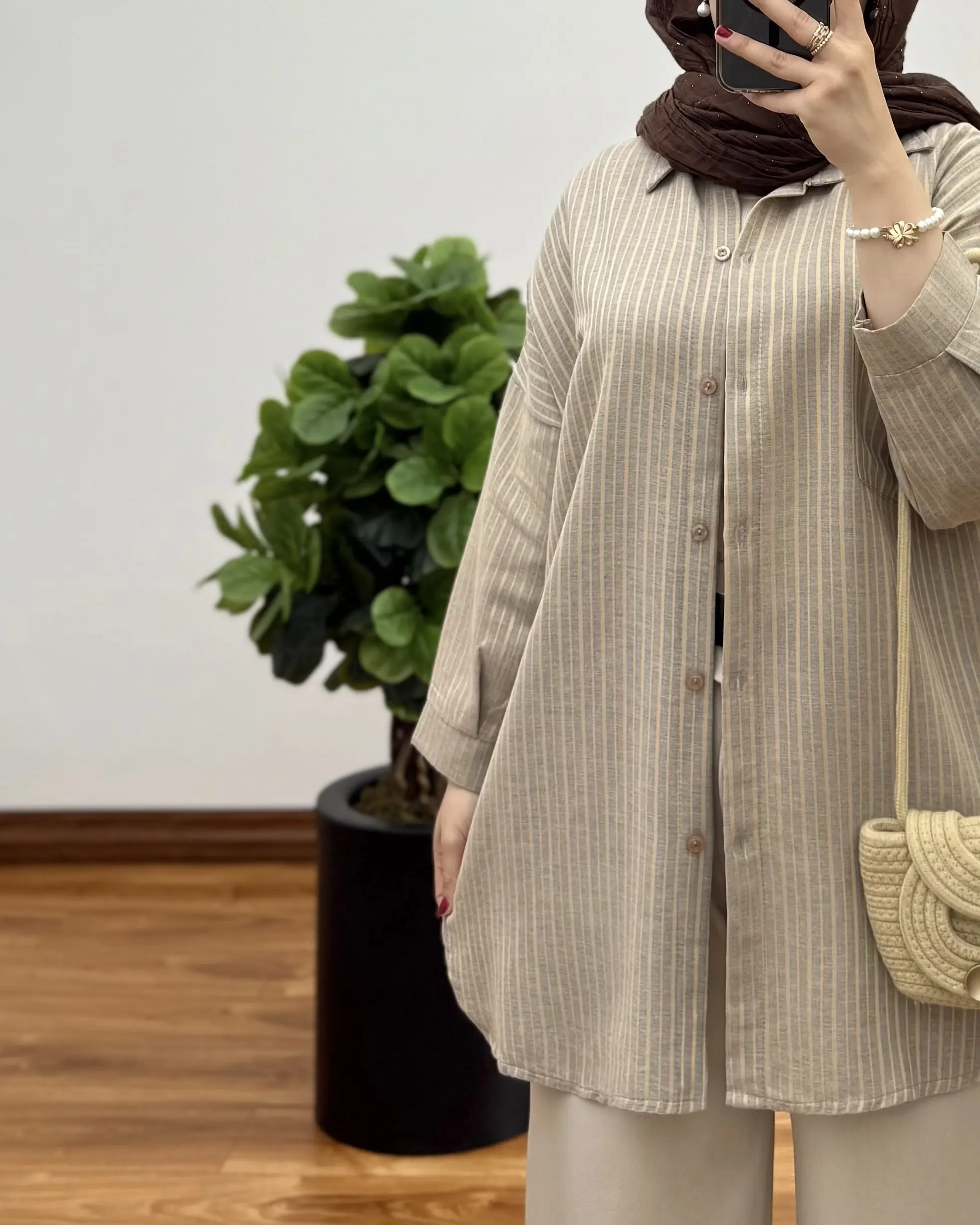 تونیک مانتویی ارکیده