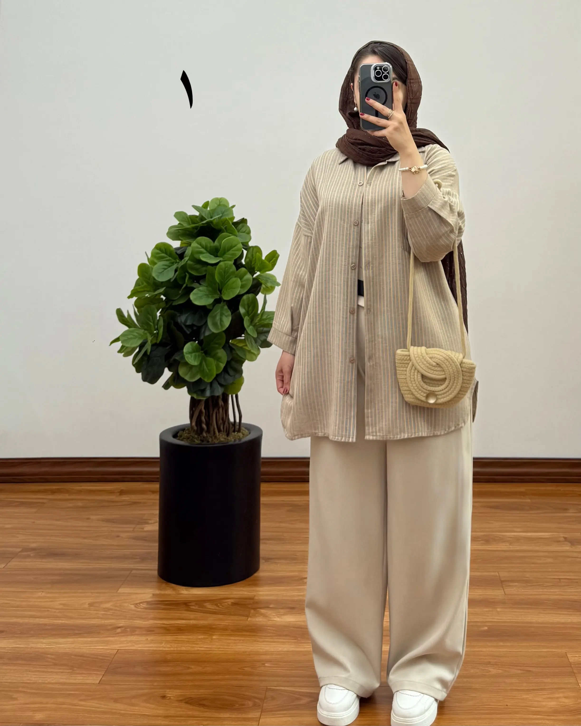 تونیک مانتویی ارکیده