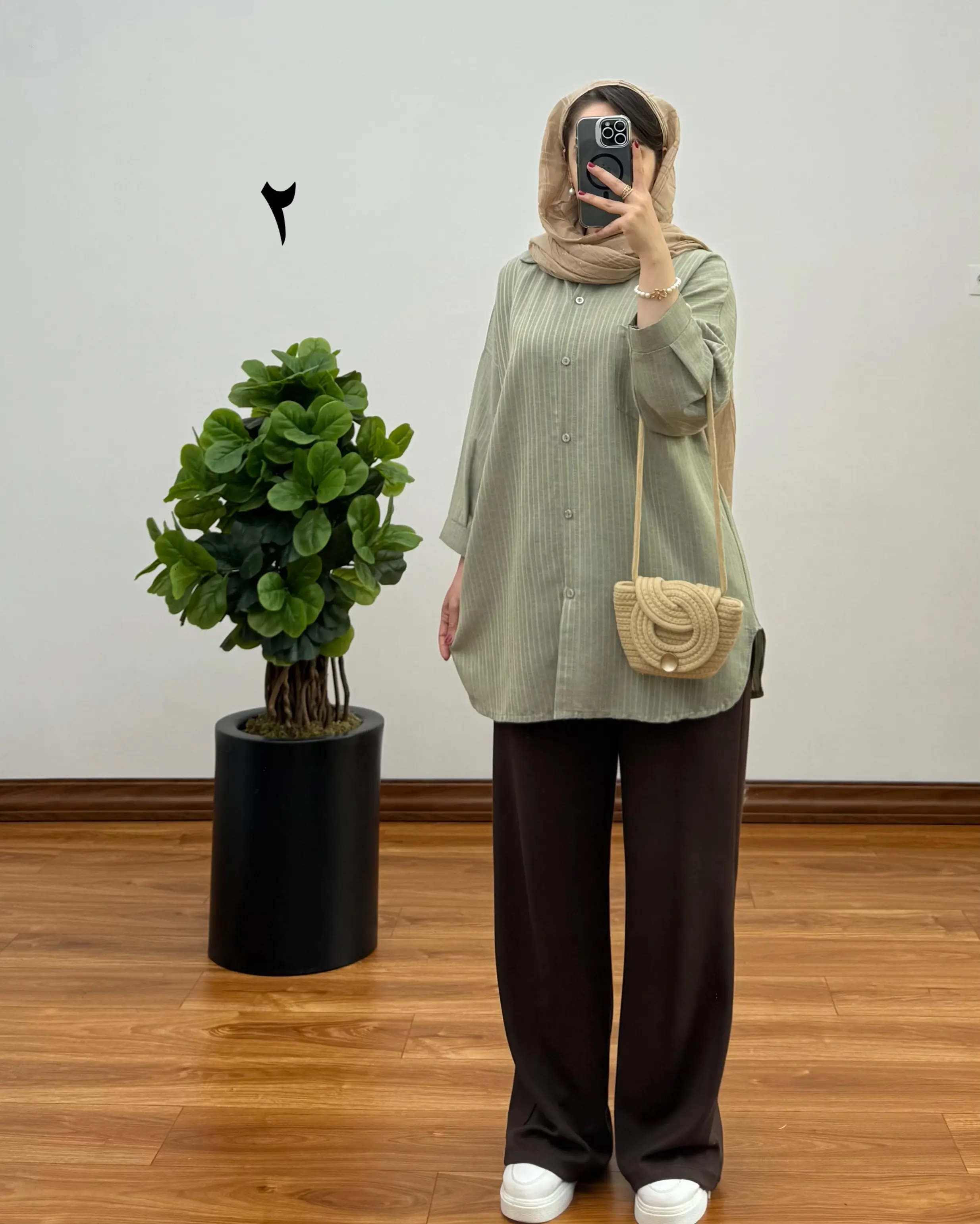 تونیک مانتویی ارکیده