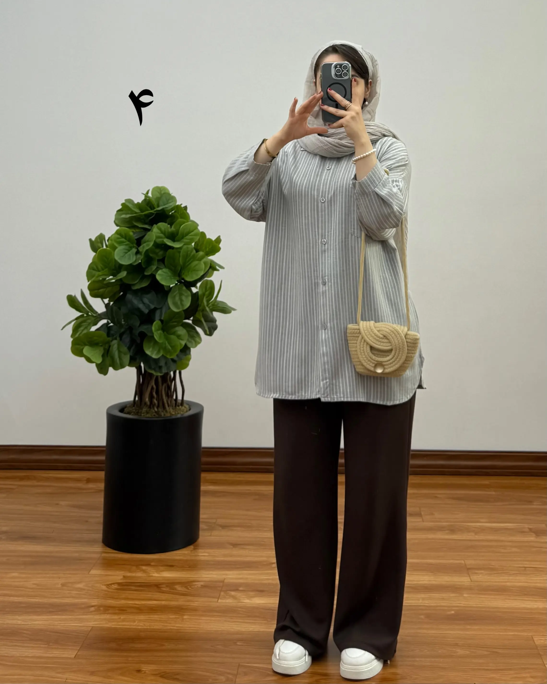 تونیک مانتویی ارکیده