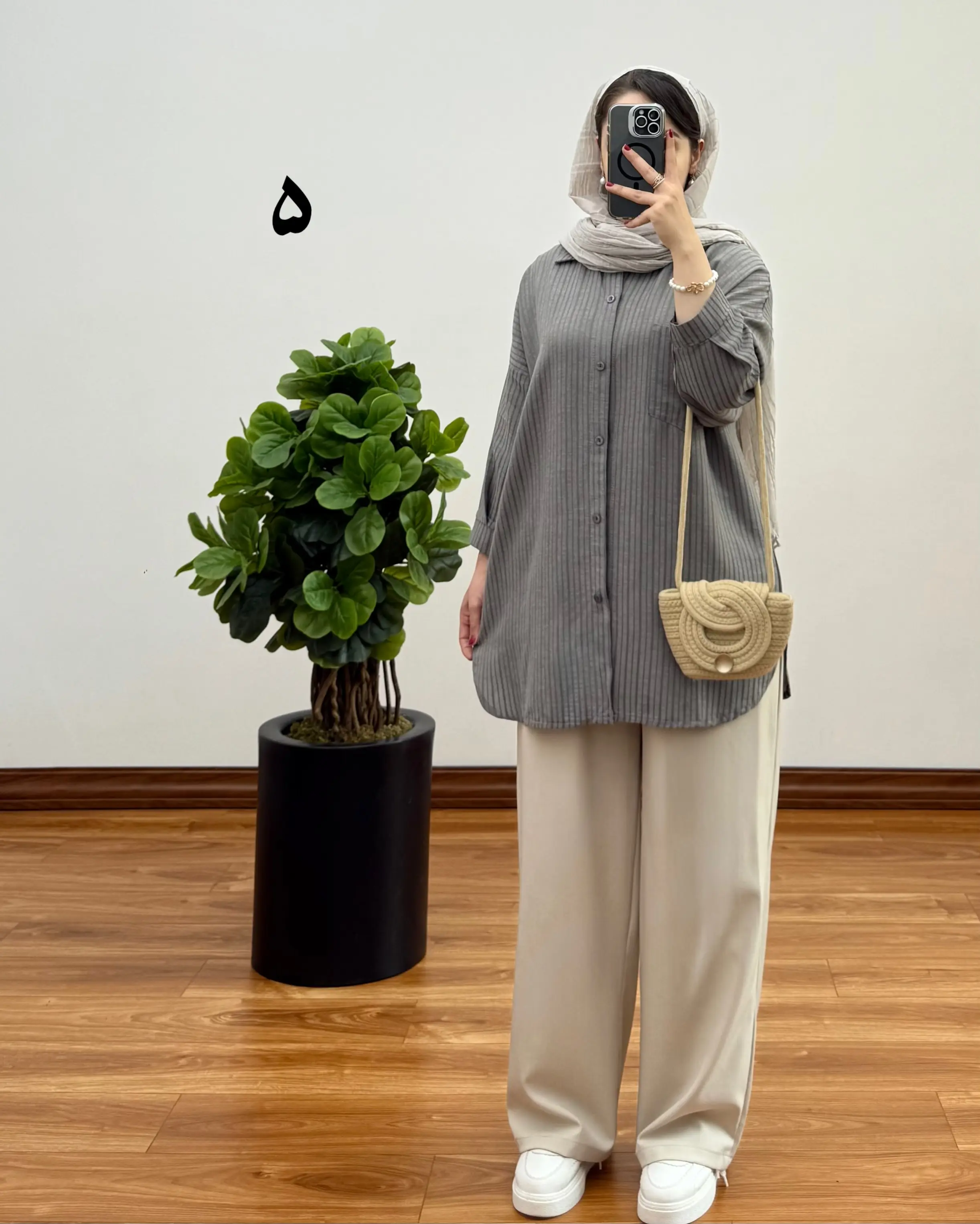 تونیک مانتویی ارکیده