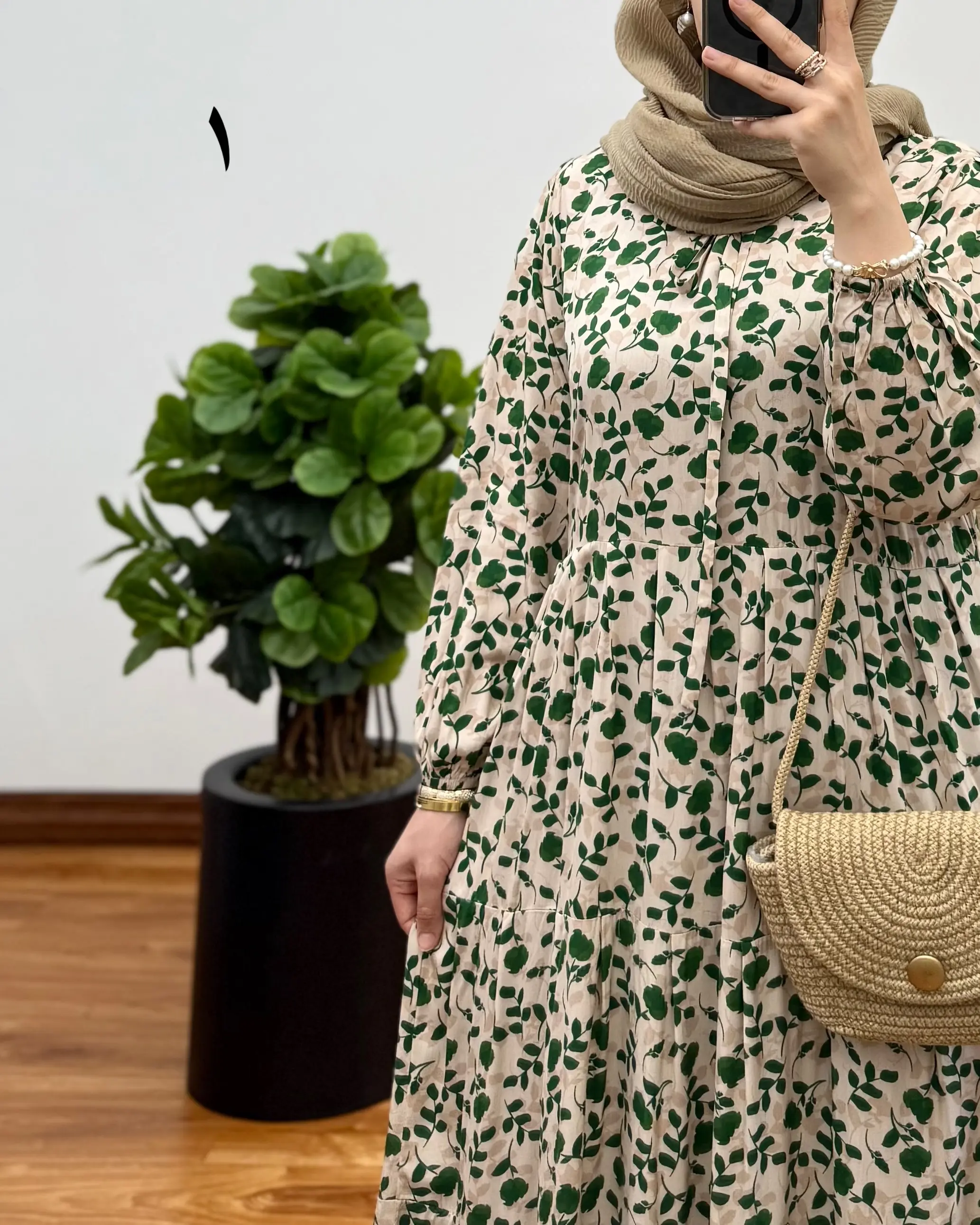 پیراهن نخی سروناز