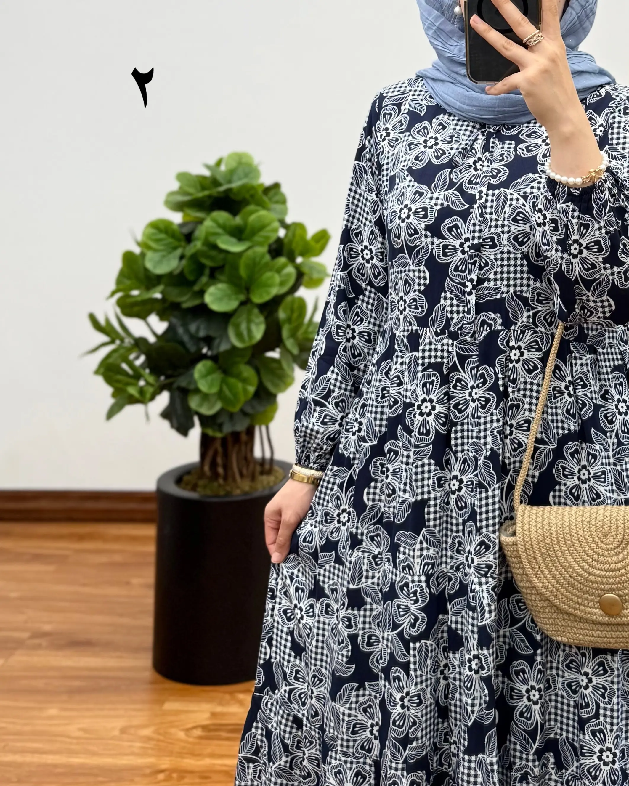 پیراهن نخی سروناز