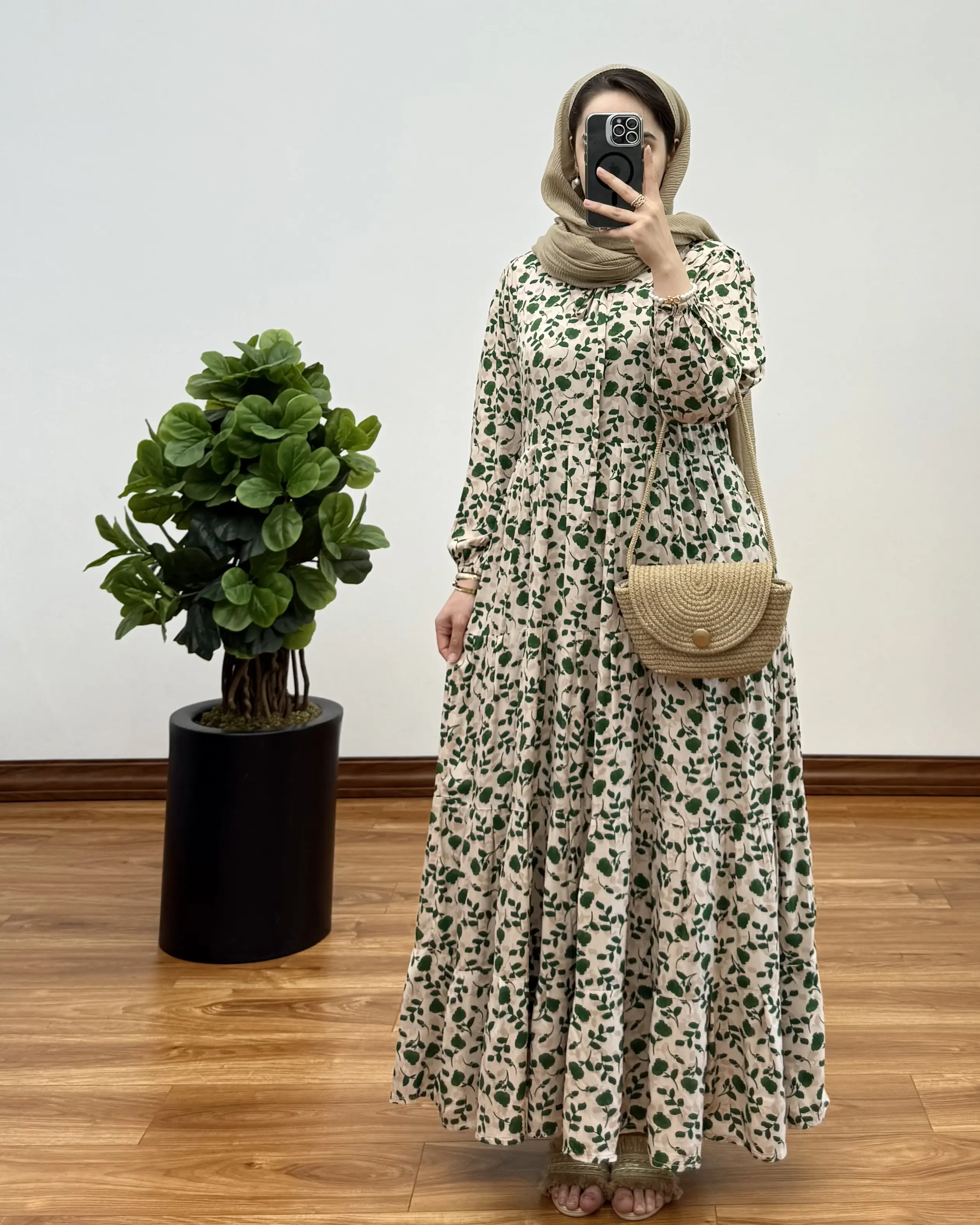 پیراهن نخی سروناز