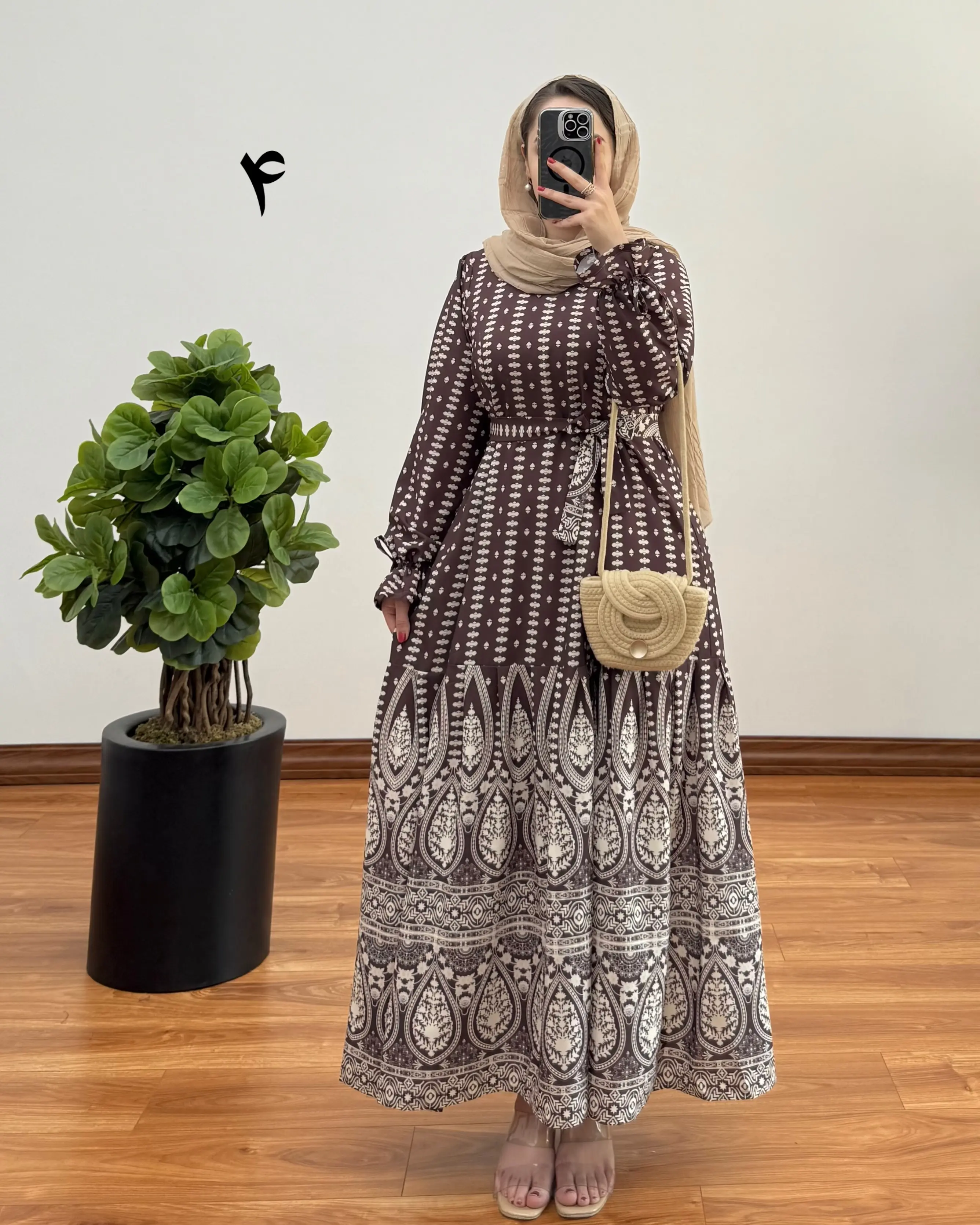 پیراهن مانتویی مهسا