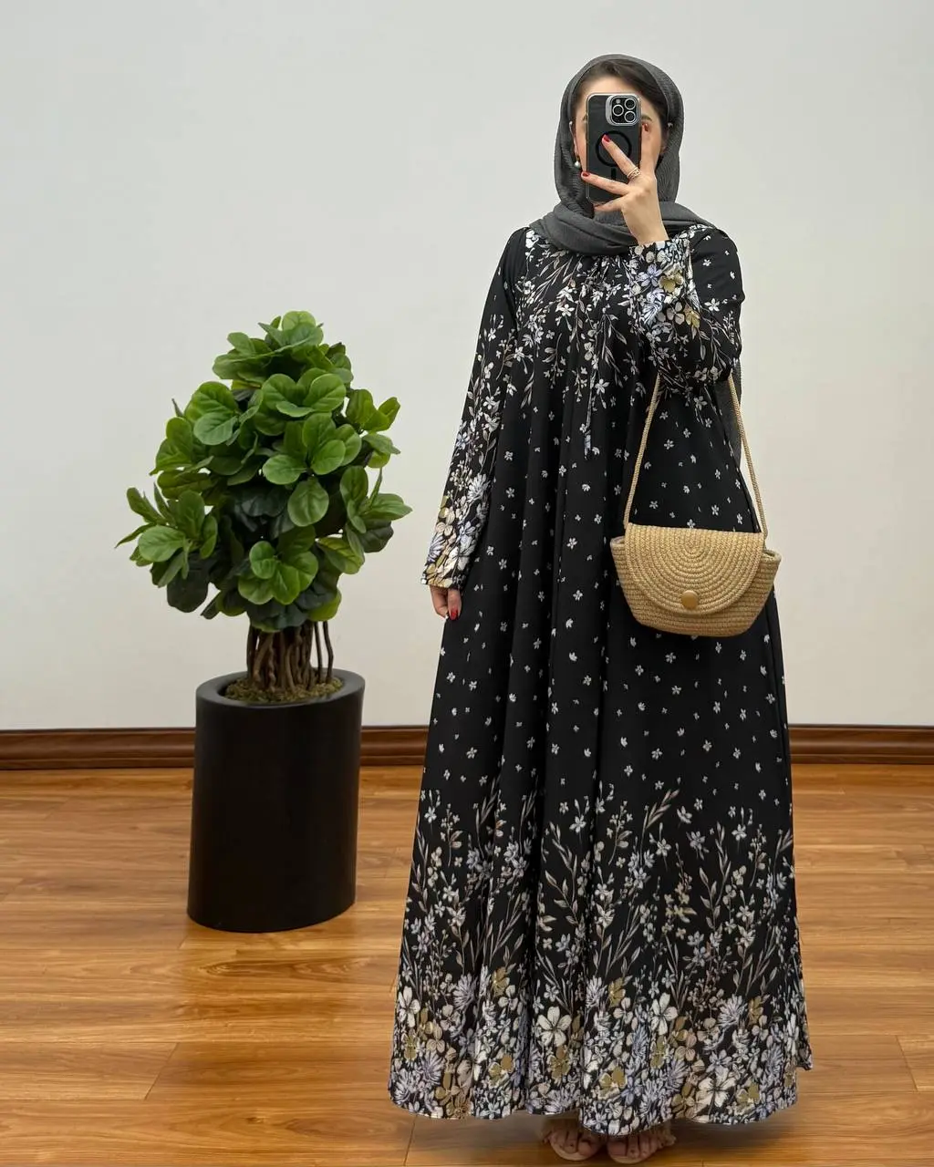 پیراهن مانتویی ایتالیایی نیلوفر