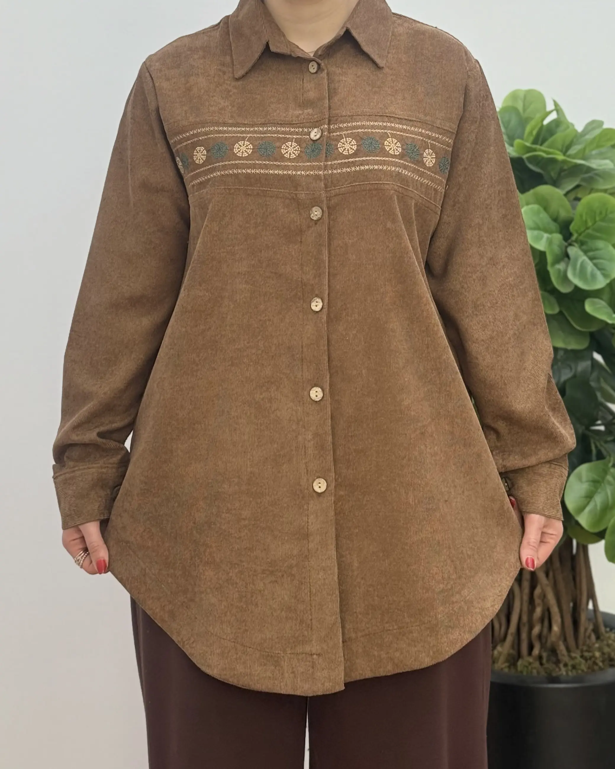 مانتو گلدوزی ماهسان