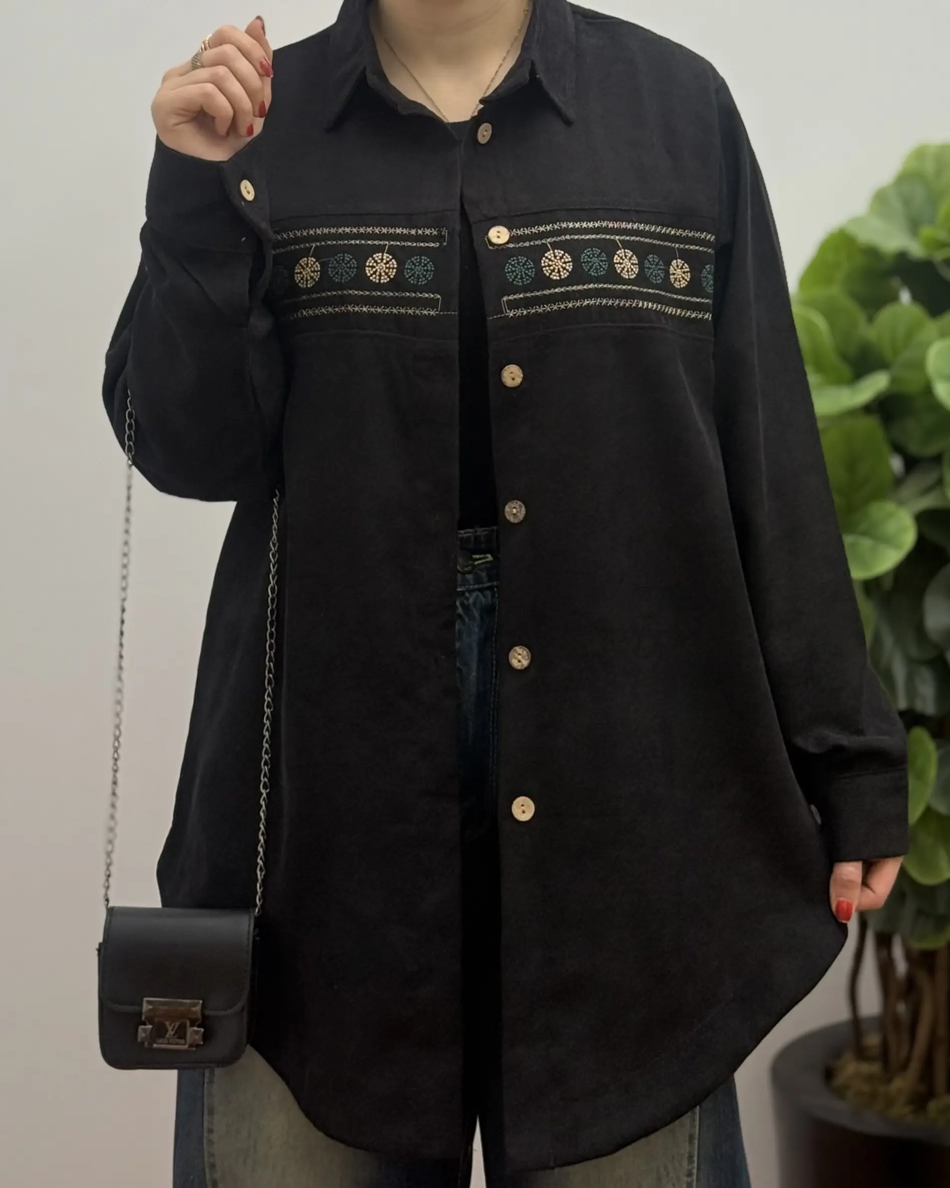 مانتو گلدوزی ماهسان