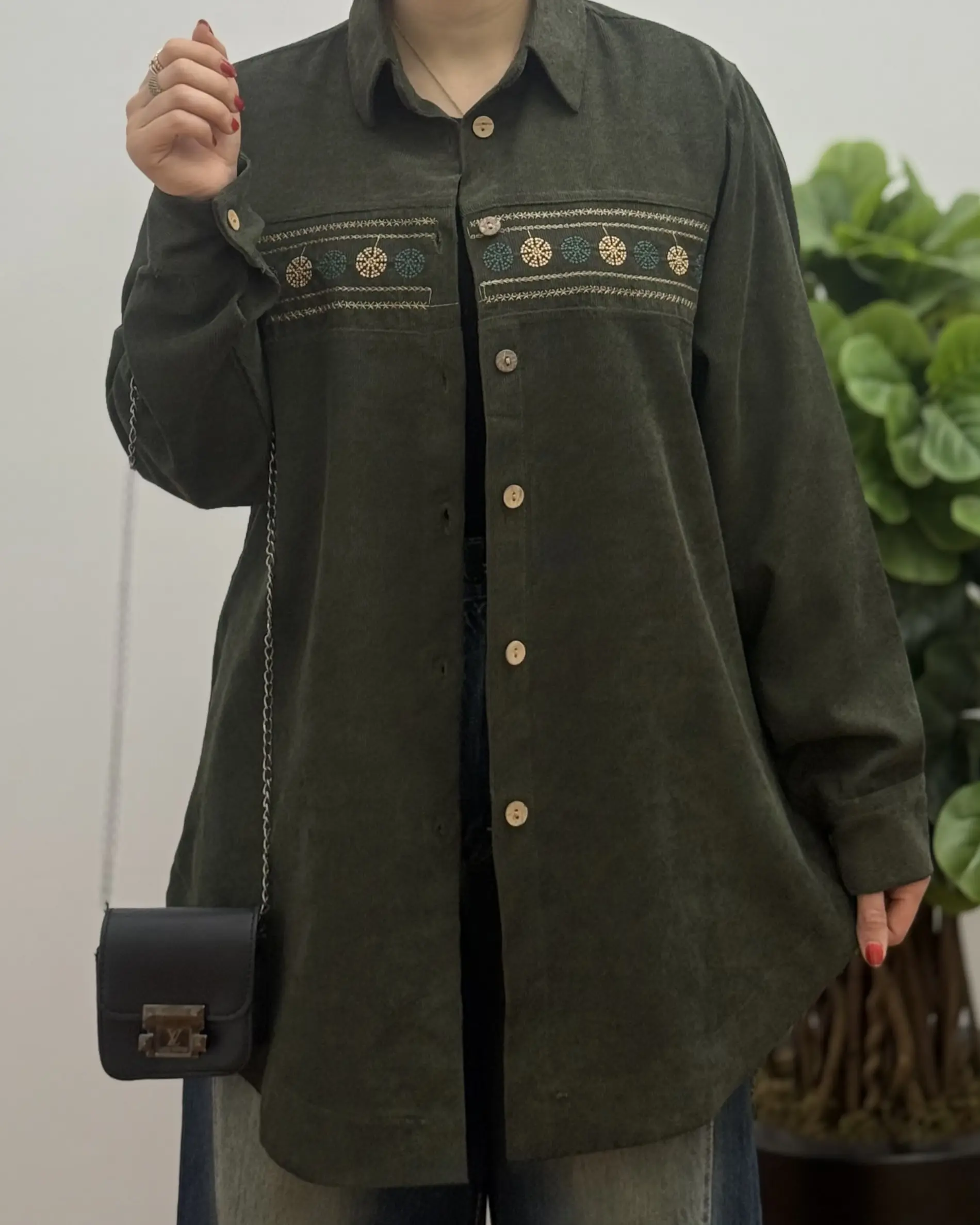 مانتو گلدوزی ماهسان