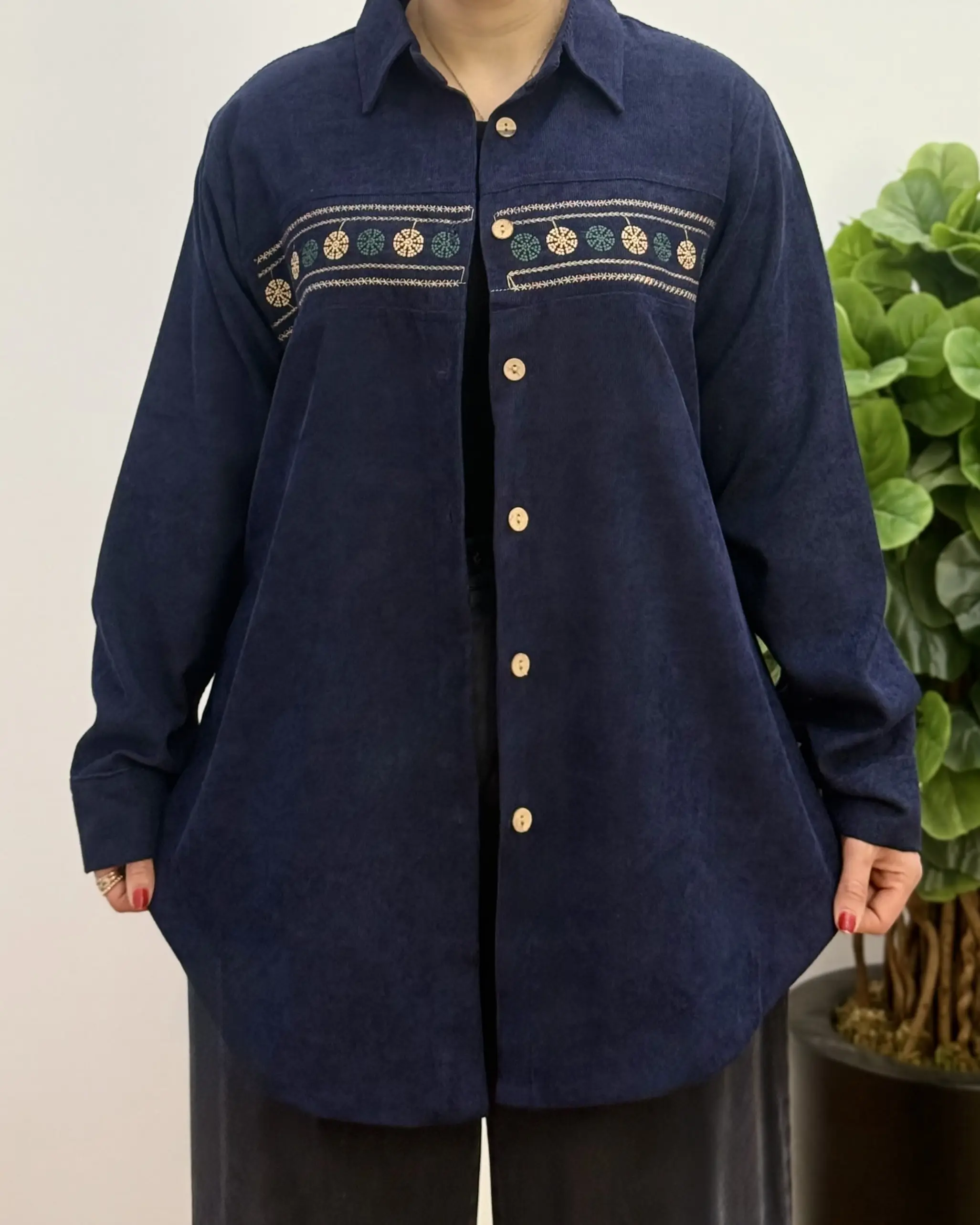 مانتو گلدوزی ماهسان