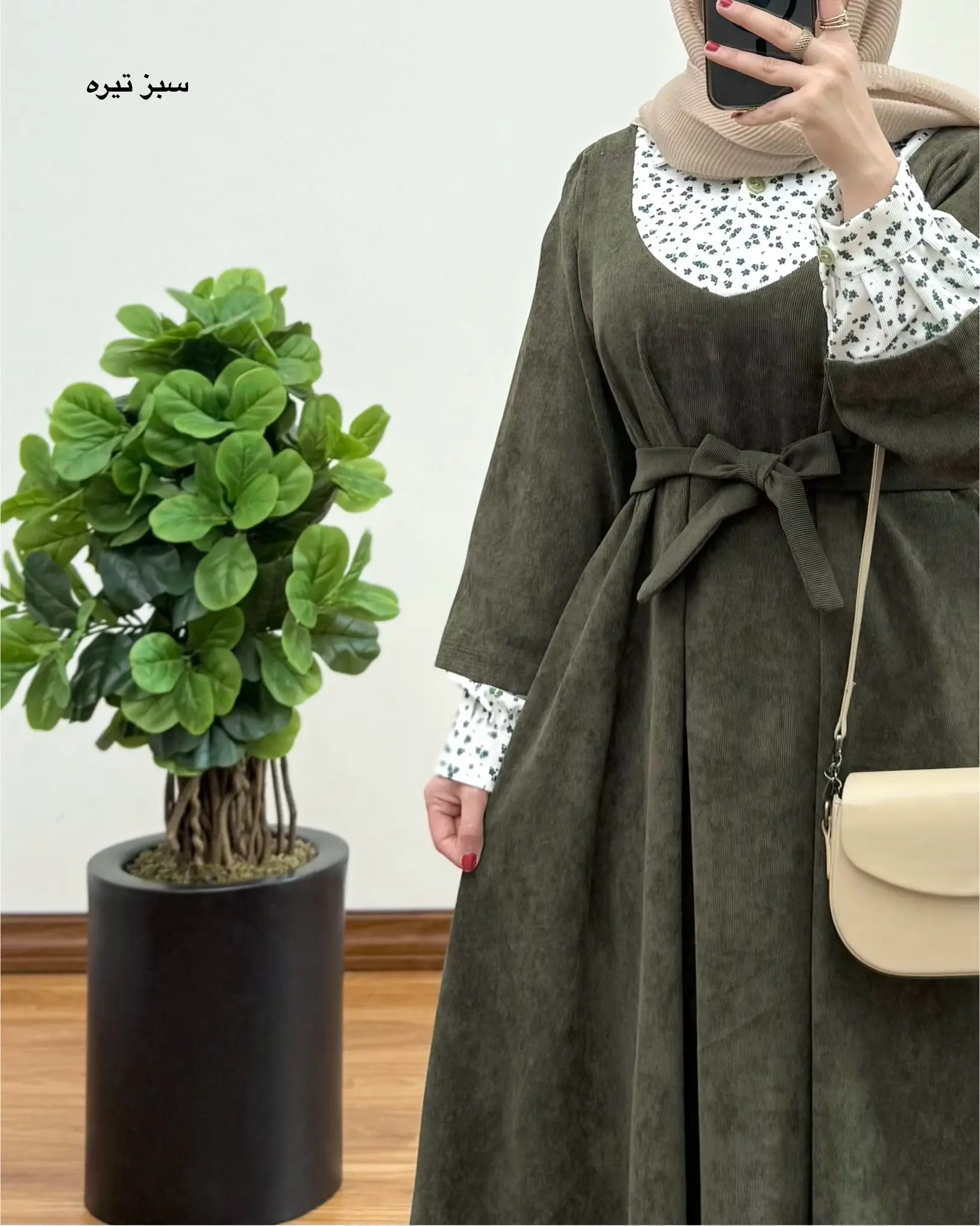 پیراهن مانتویی سوپر کلوش مهرانه ۷