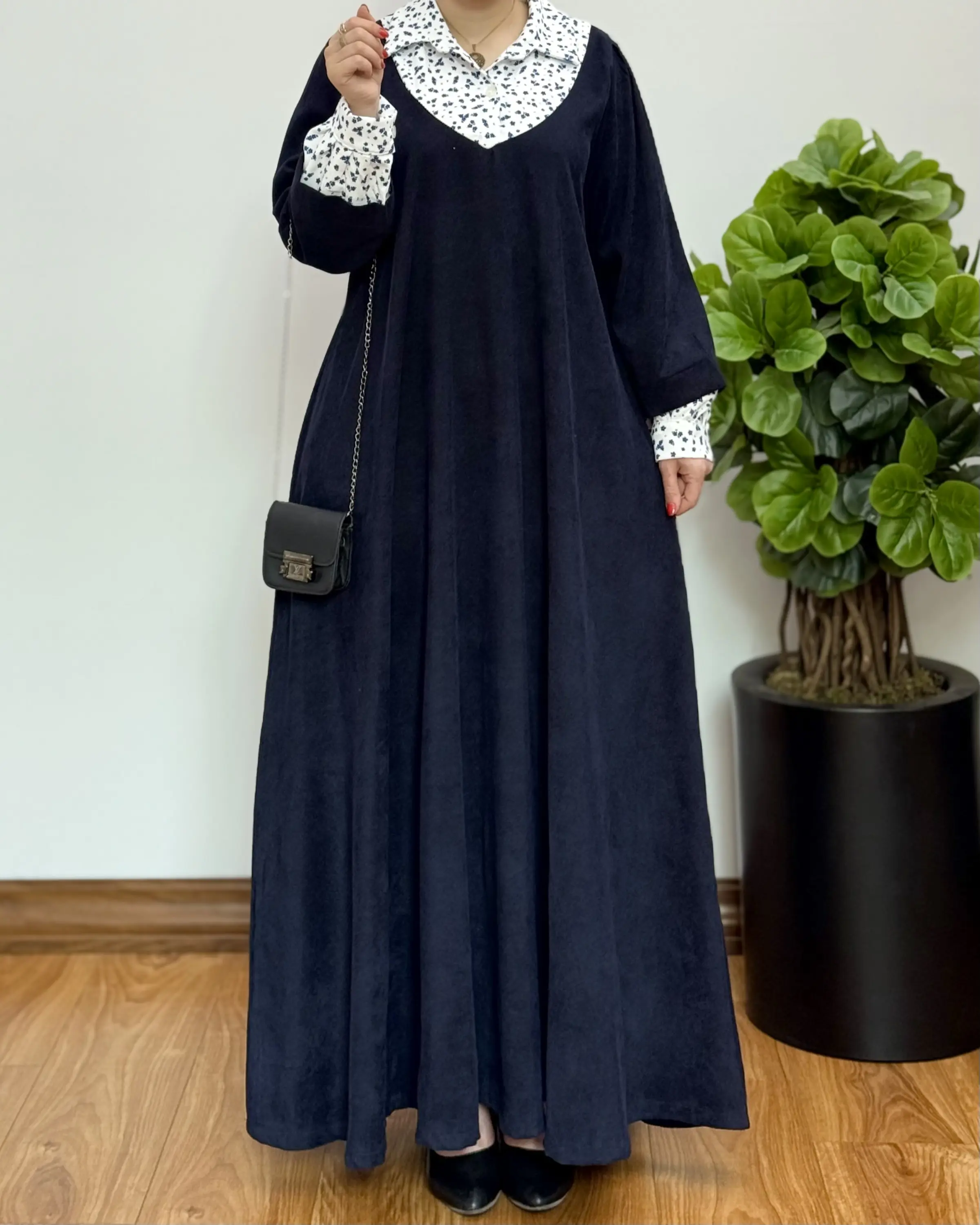 پیراهن مانتویی سوپر کلوش مهرانه ۷