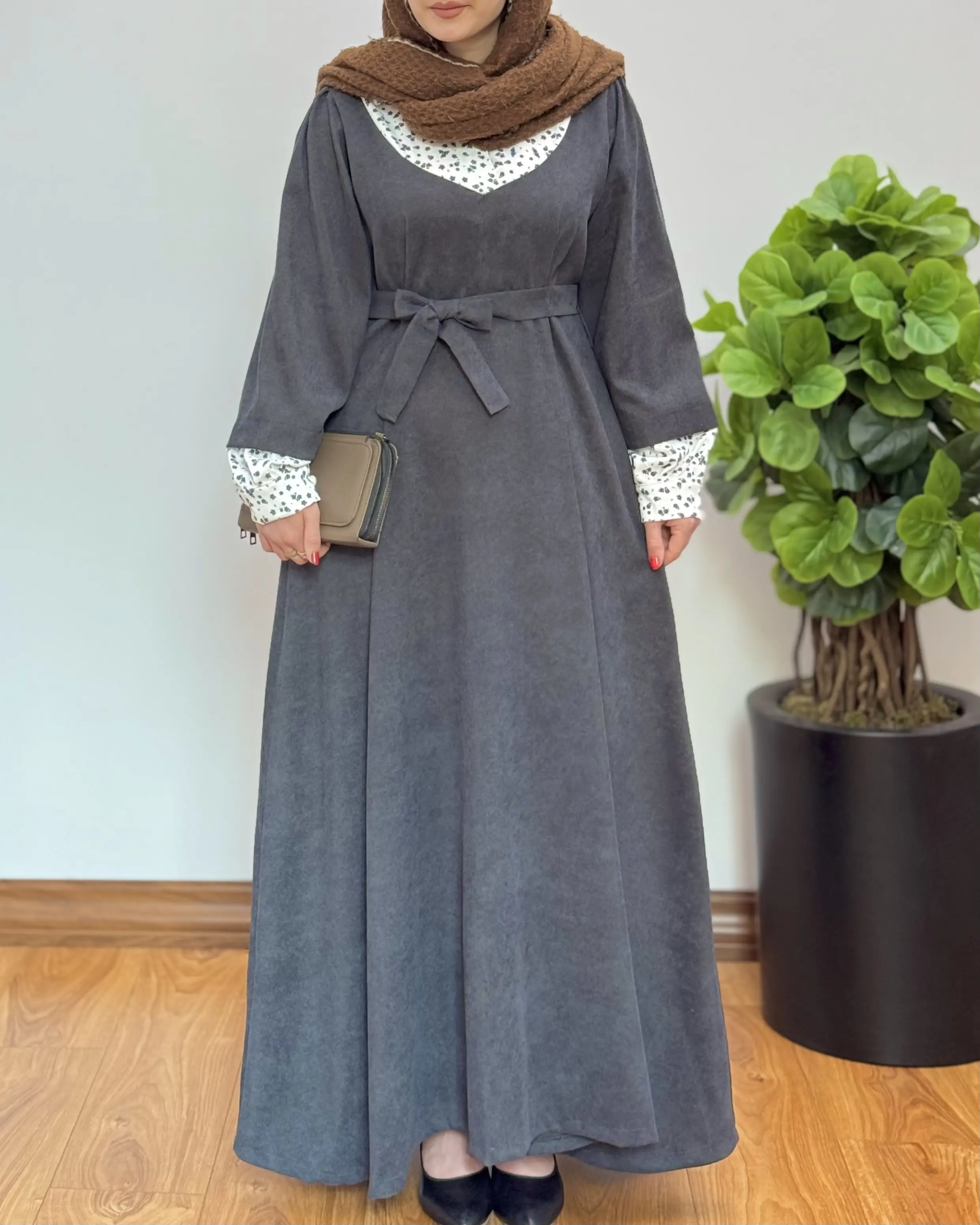 پیراهن مانتویی سوپر کلوش مهرانه ۷