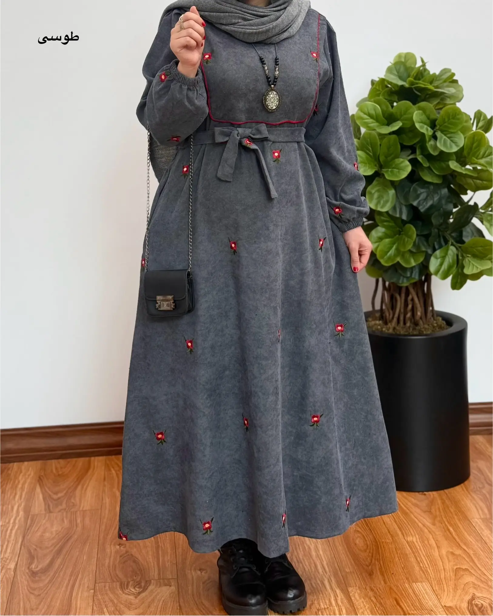 پیراهن مانتویی مزونی ترنم ۲