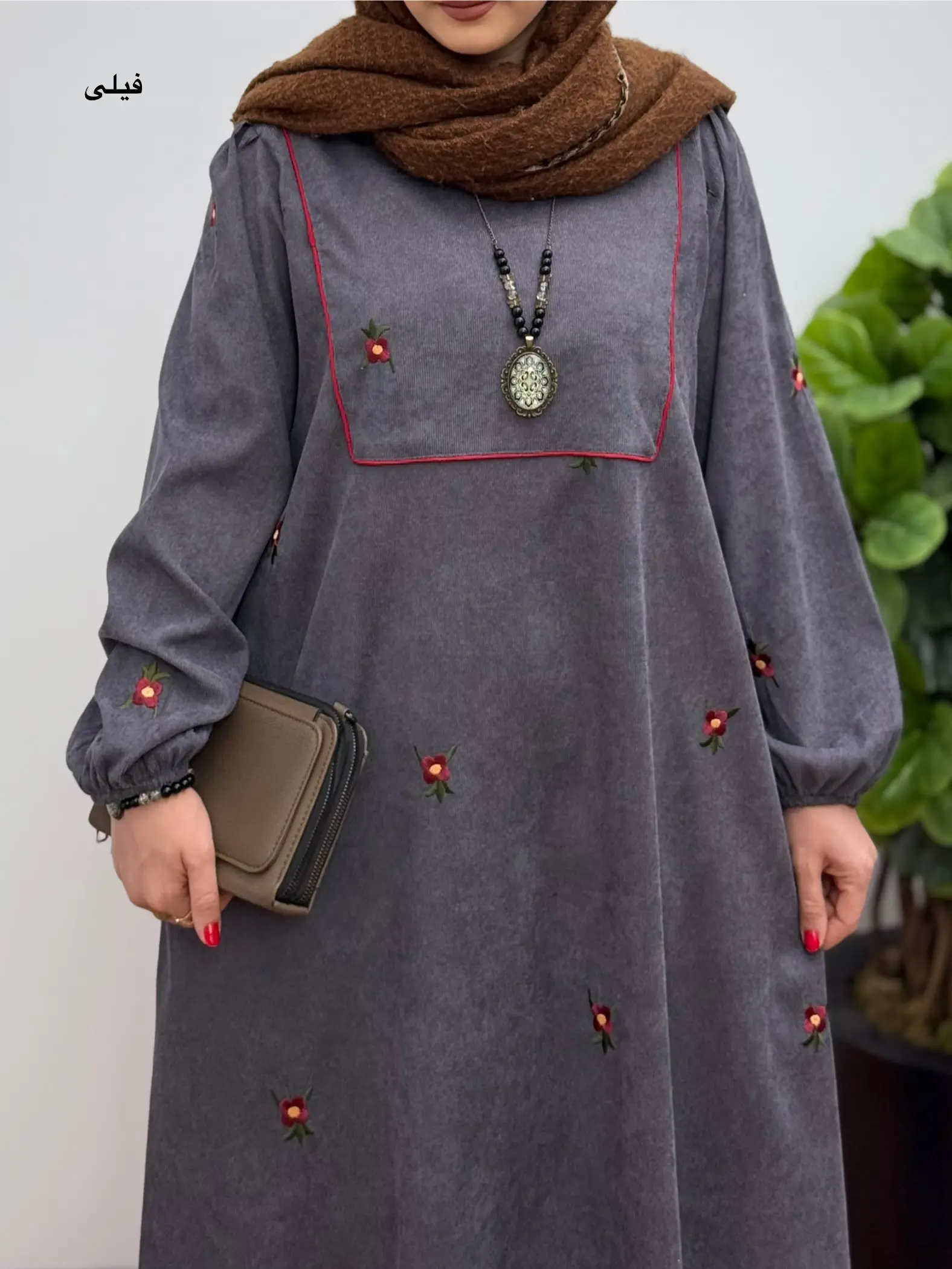 پیراهن مانتویی مزونی ترنم ۲