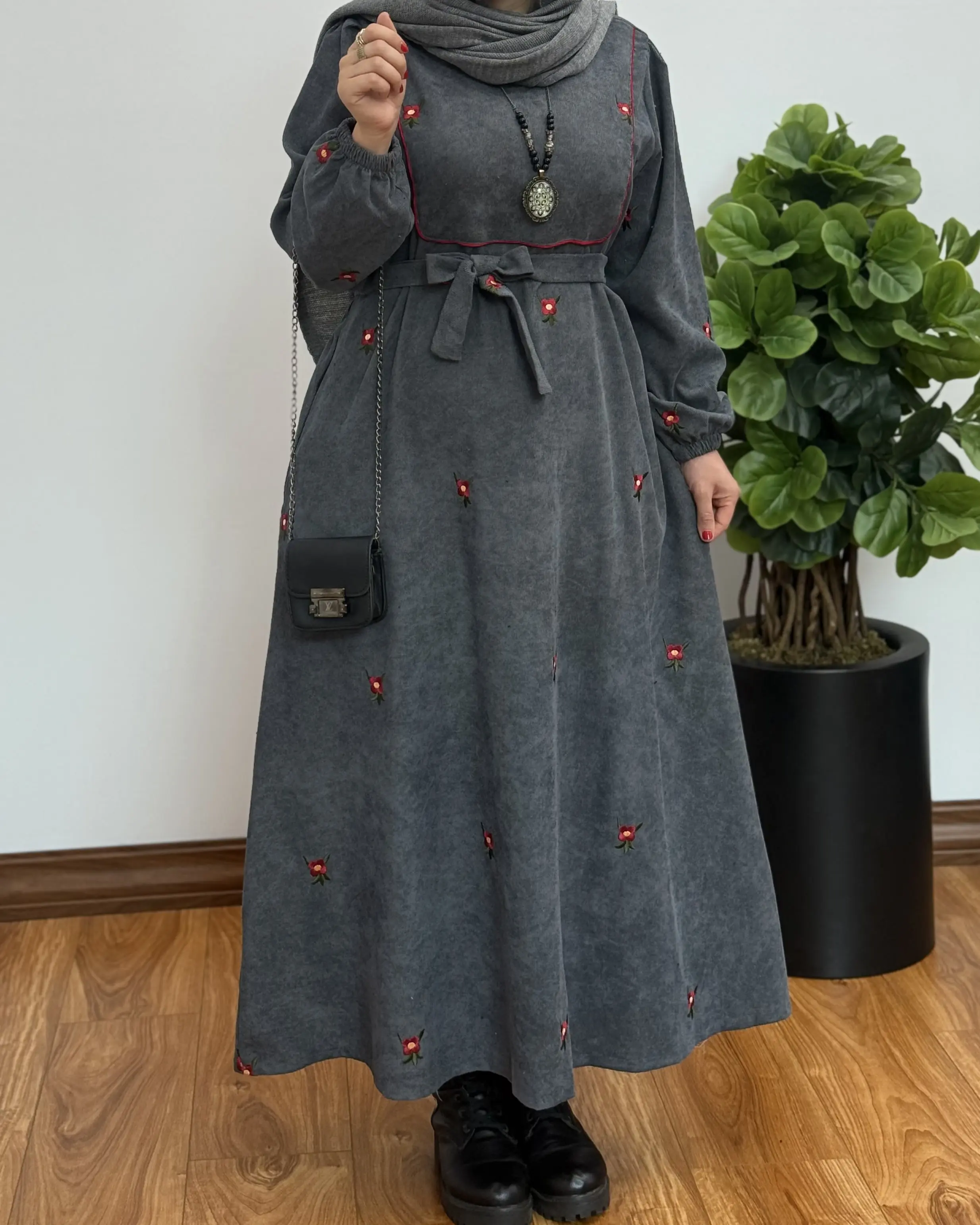 پیراهن مانتویی مزونی ترنم ۲