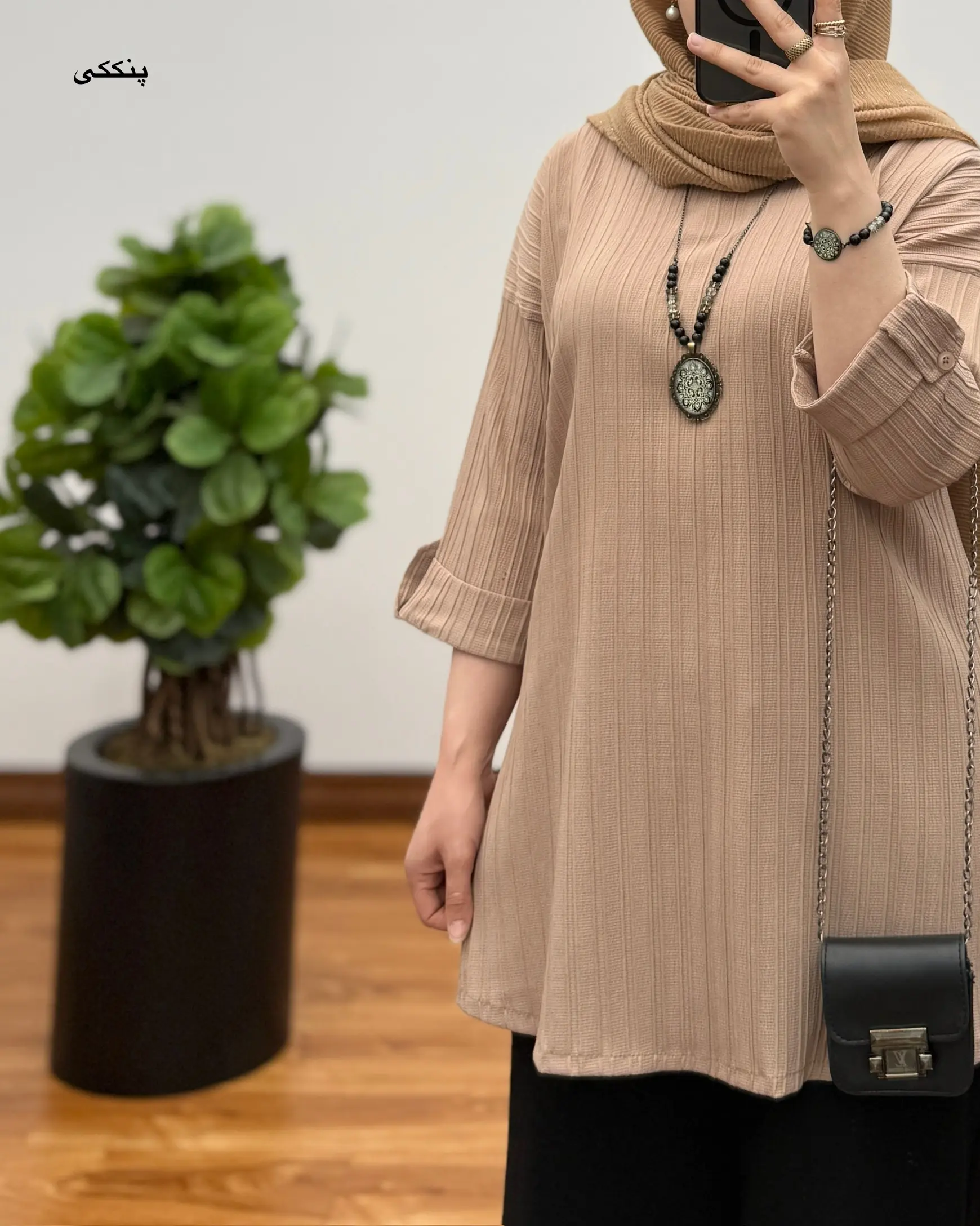 تونیک مانتویی زنانه مدل آوا