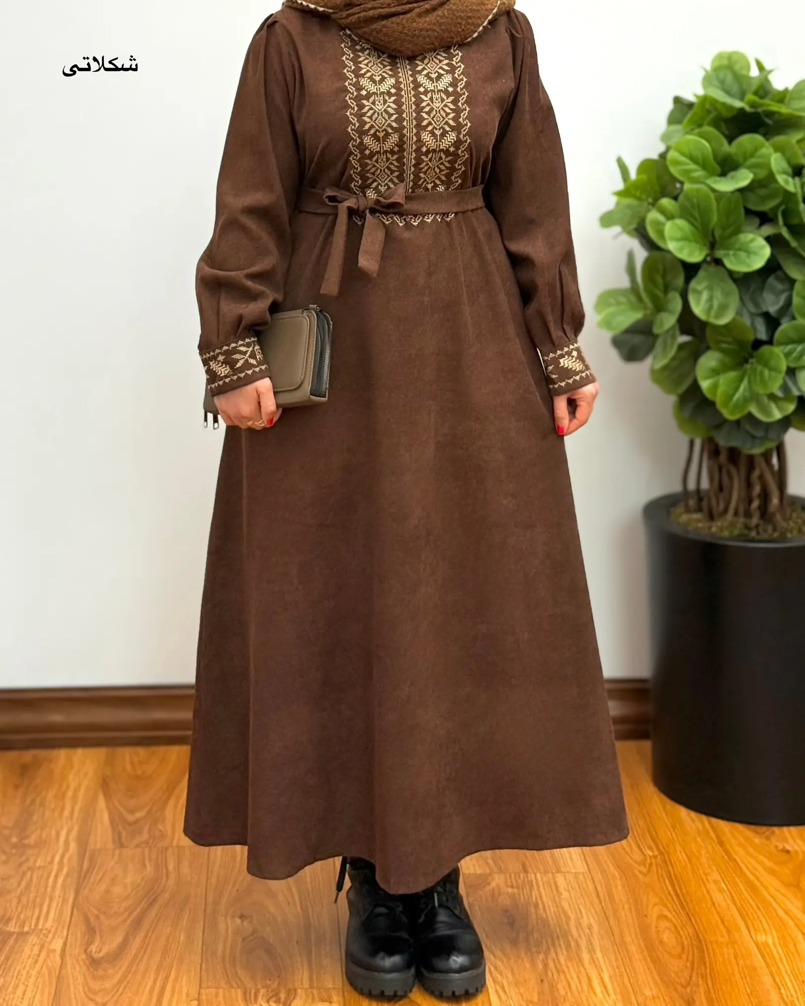 پیراهن مانتویی مزونی ترگل ۲