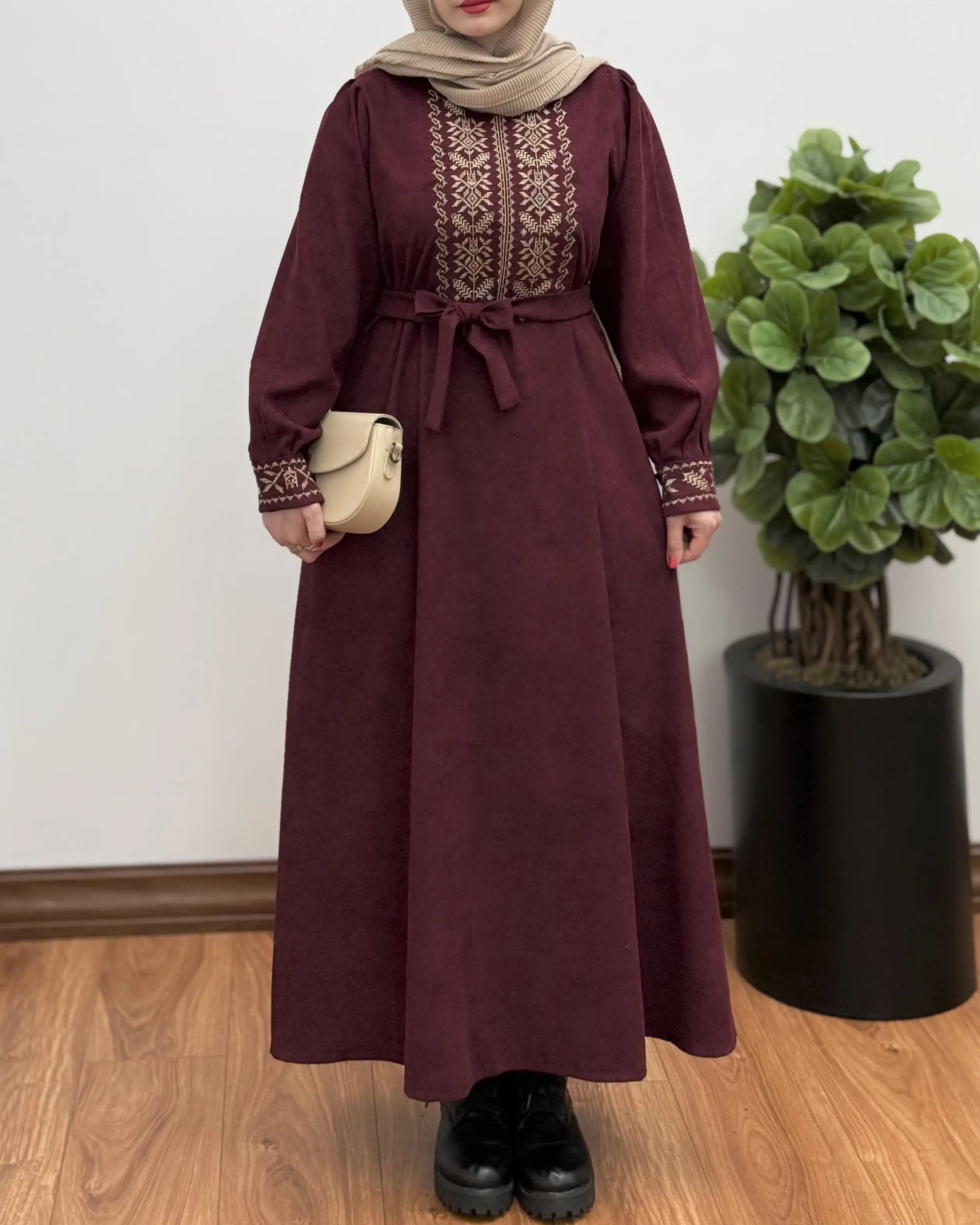 پیراهن مانتویی مزونی ترگل ۲