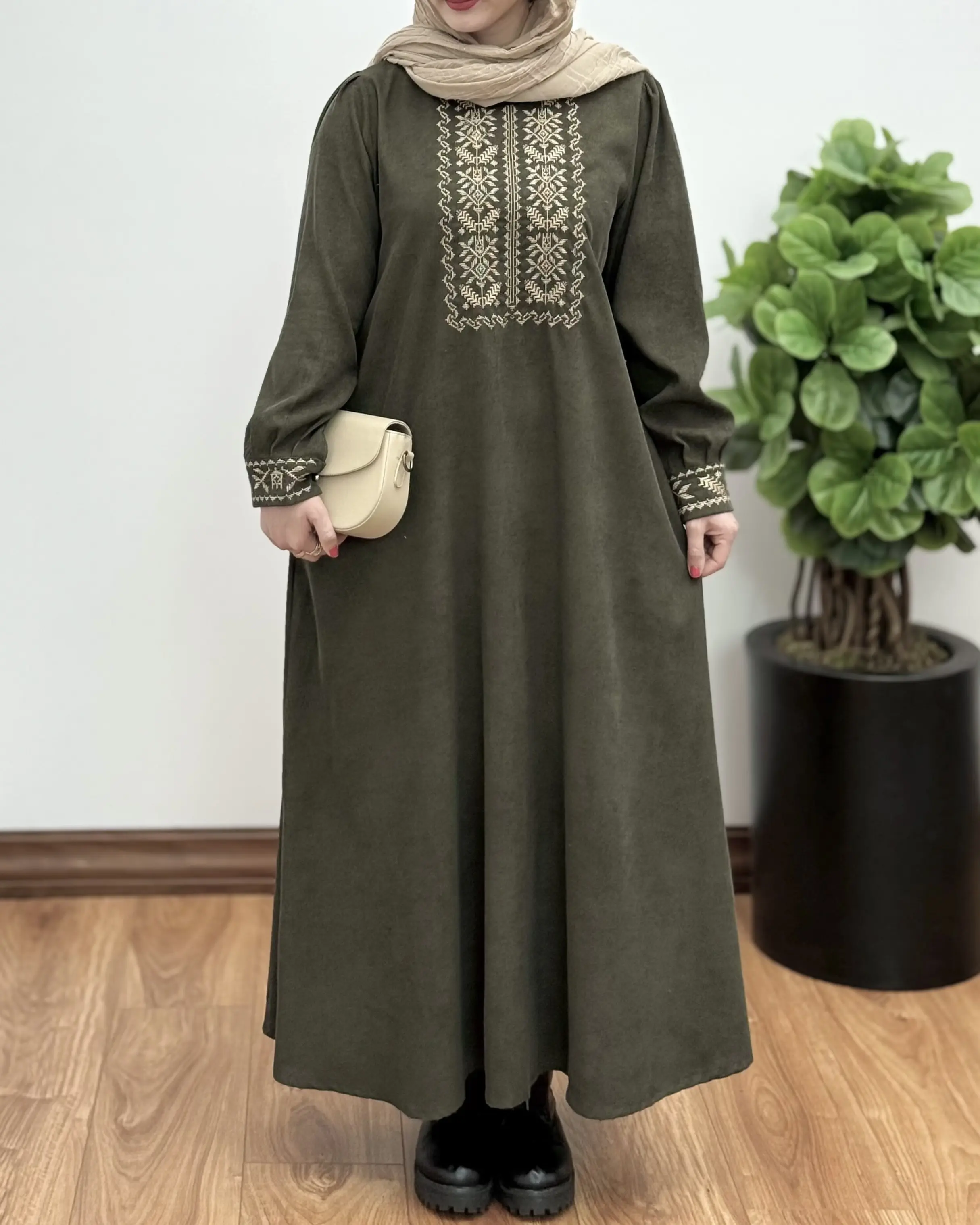 پیراهن مانتویی مزونی ترگل ۲