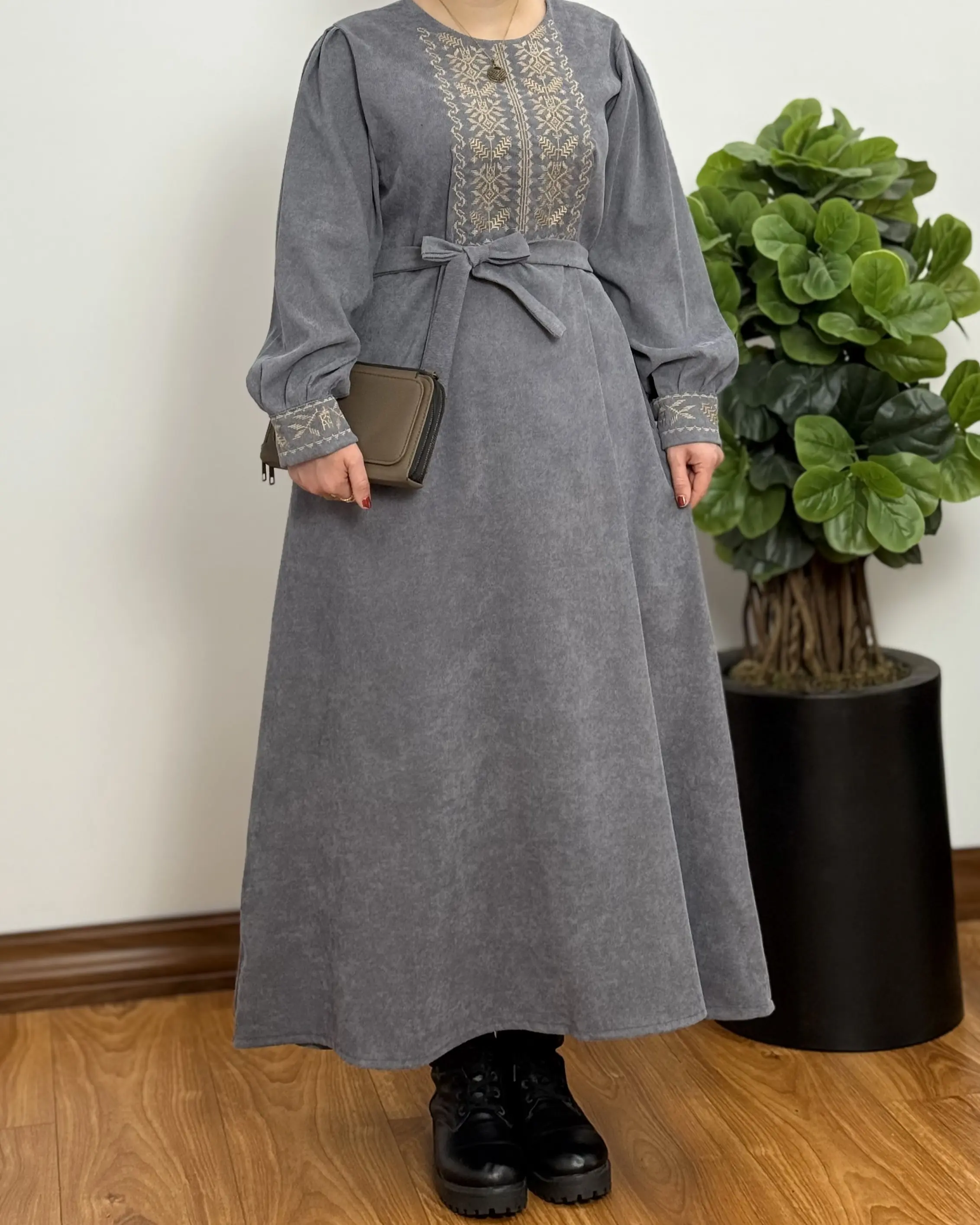 پیراهن مانتویی مزونی ترگل ۲