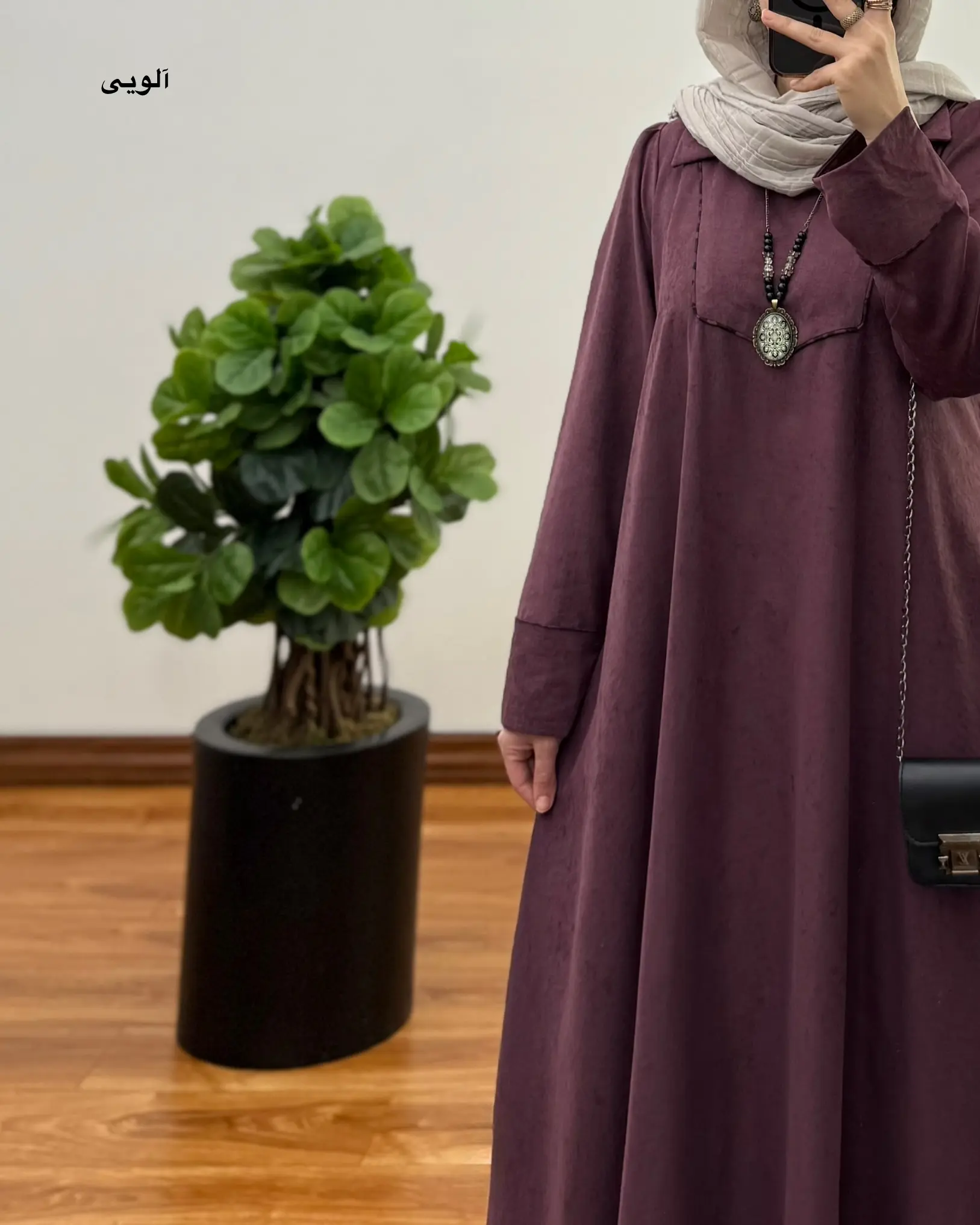 پیراهن مانتویی نوران