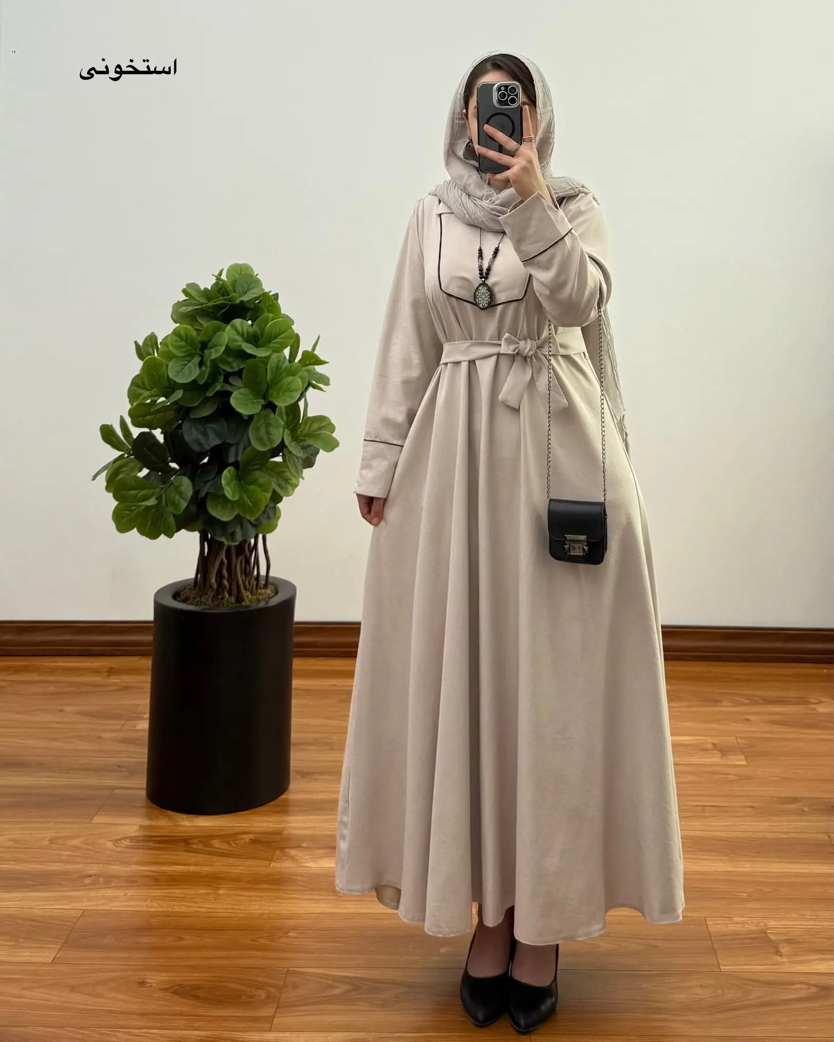 پیراهن مانتویی نوران