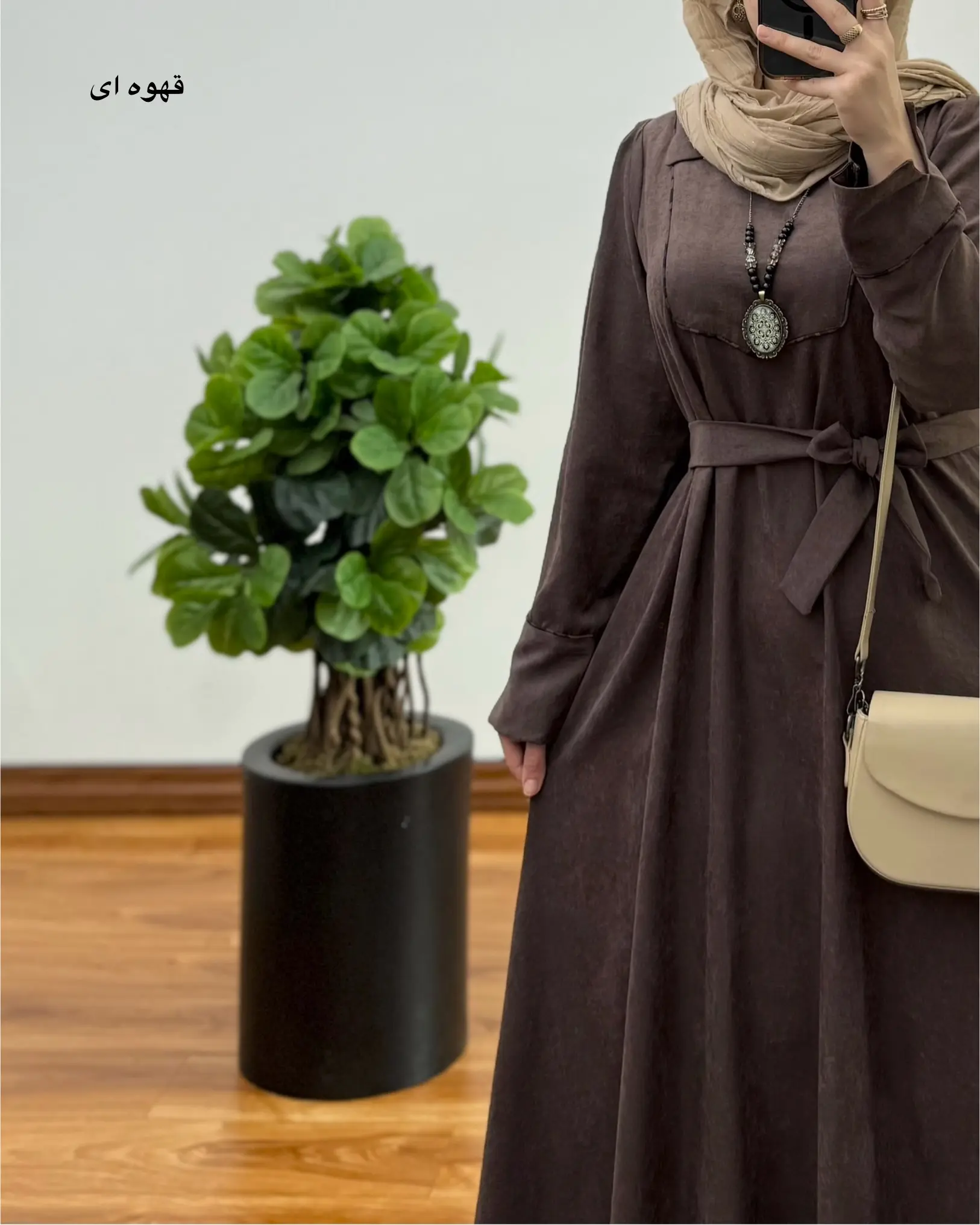 پیراهن مانتویی نوران