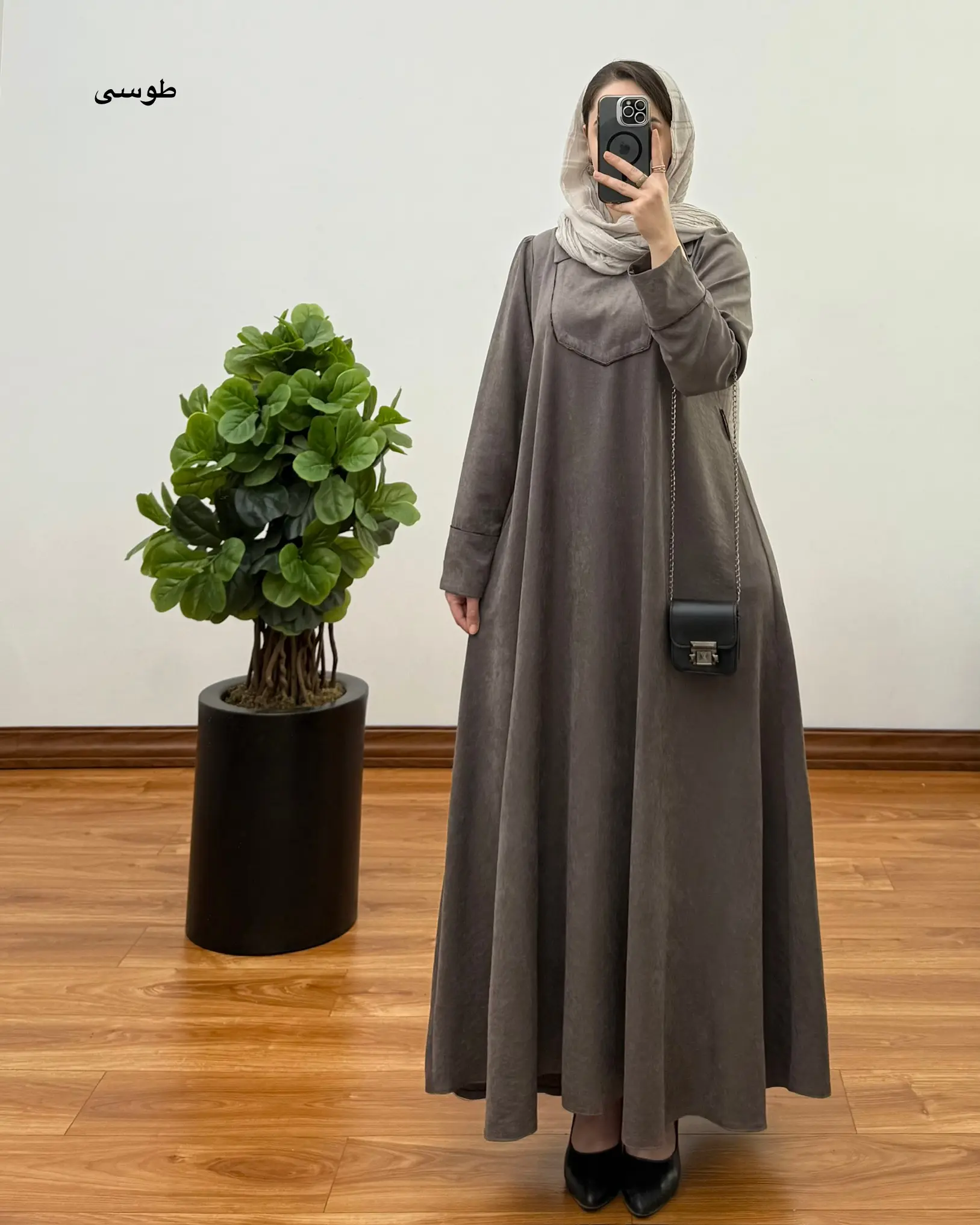 پیراهن مانتویی نوران