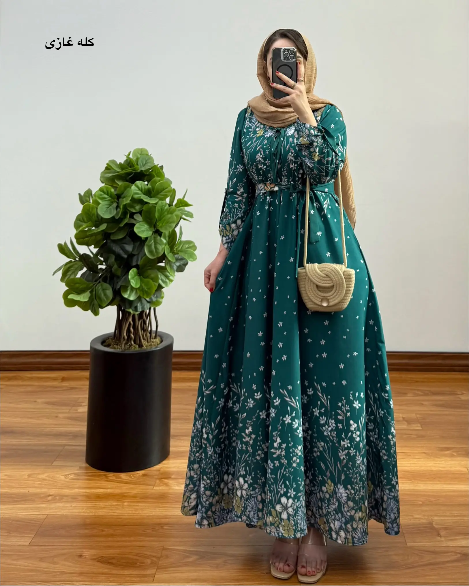 پیراهن ایتالیایی نیلوفر