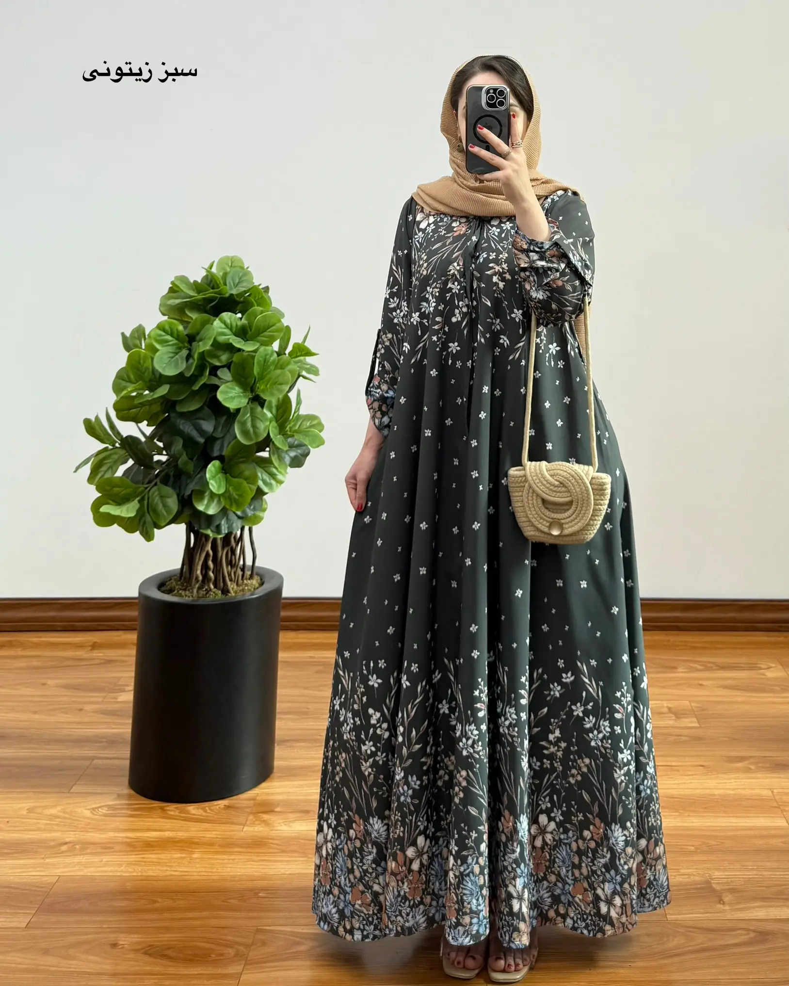 پیراهن ایتالیایی نیلوفر