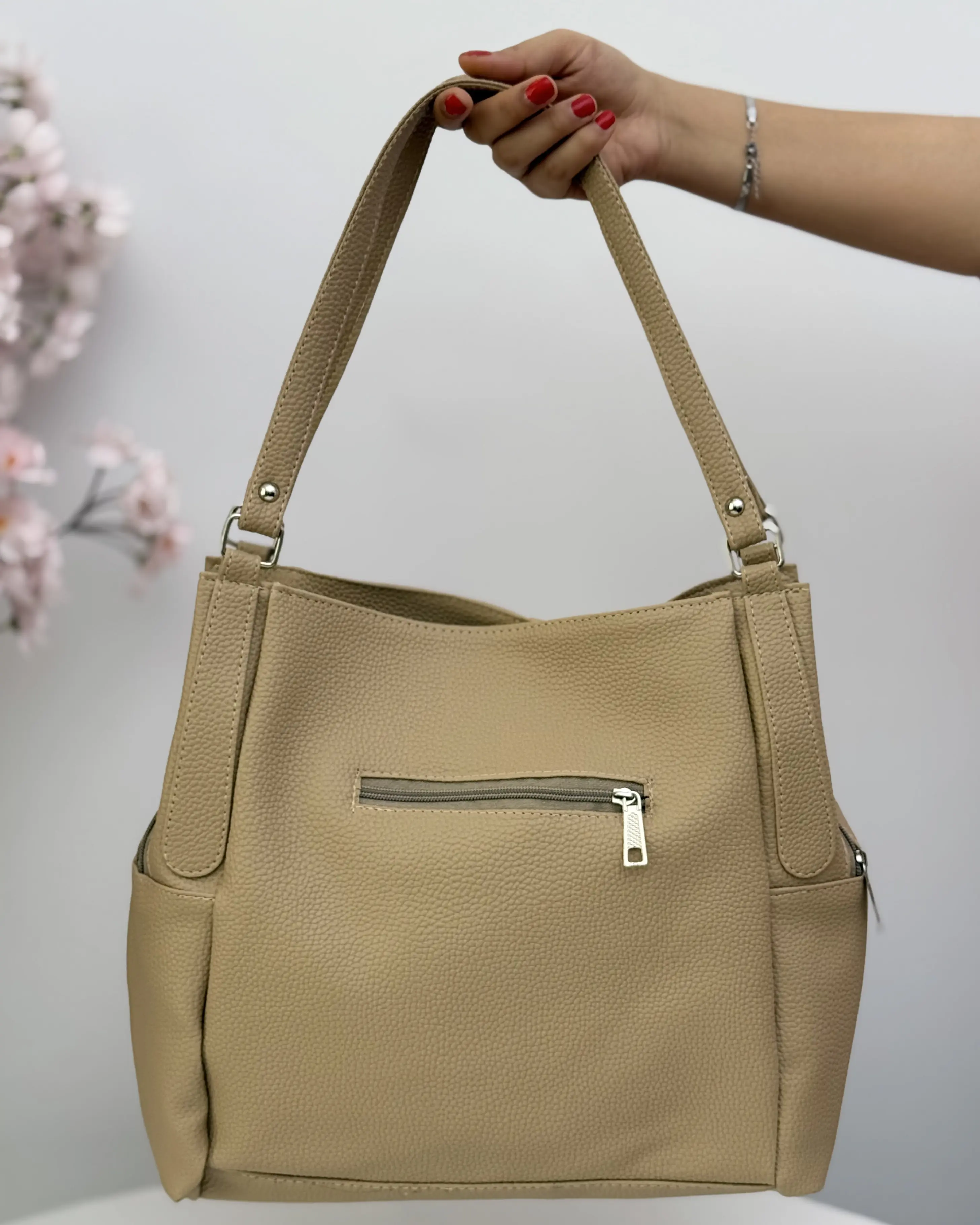 کیف چرم زنانه بزرگ کد ۱۳۸۴