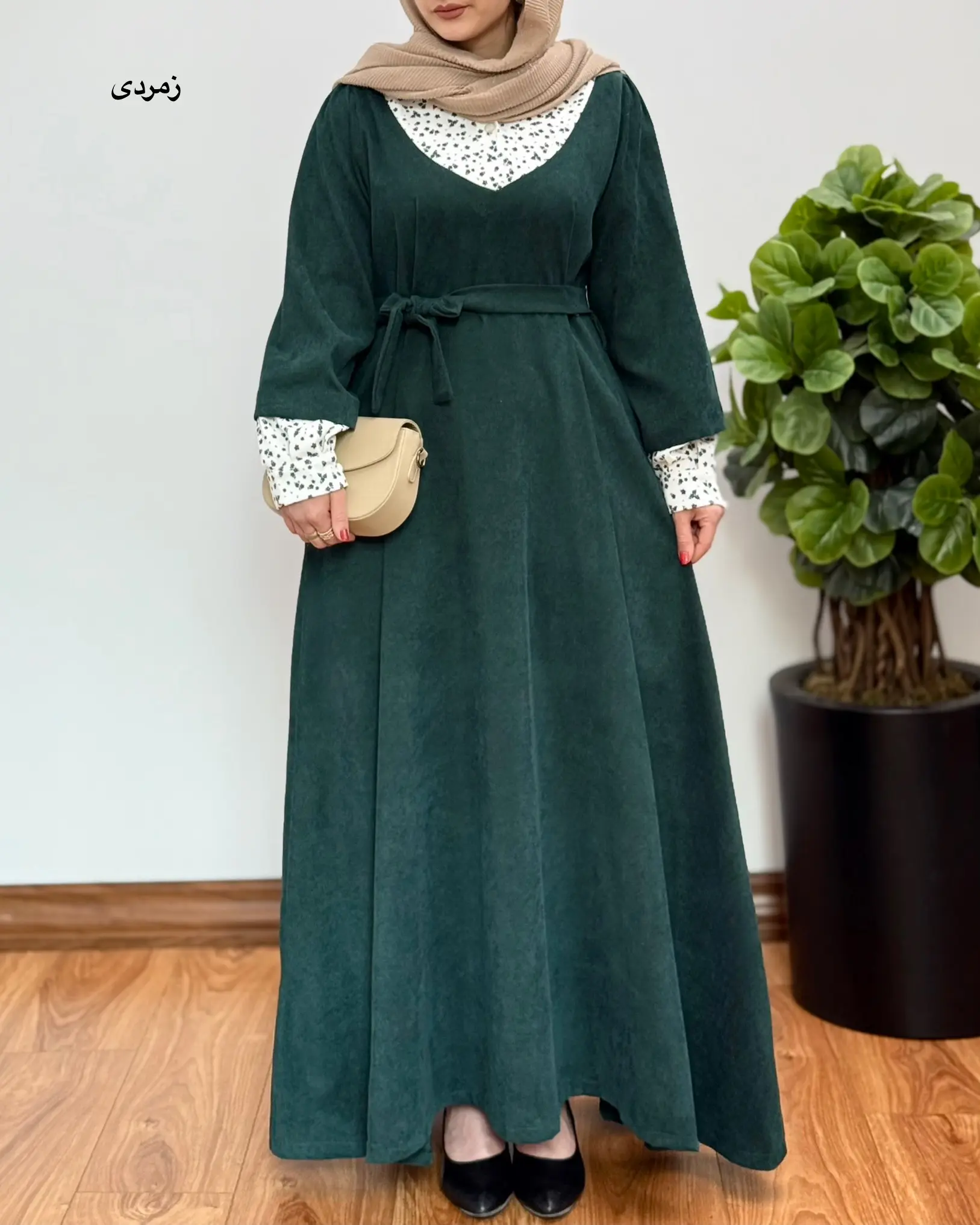 پیراهن مانتویی سوپر کلوش مهرانه ۸