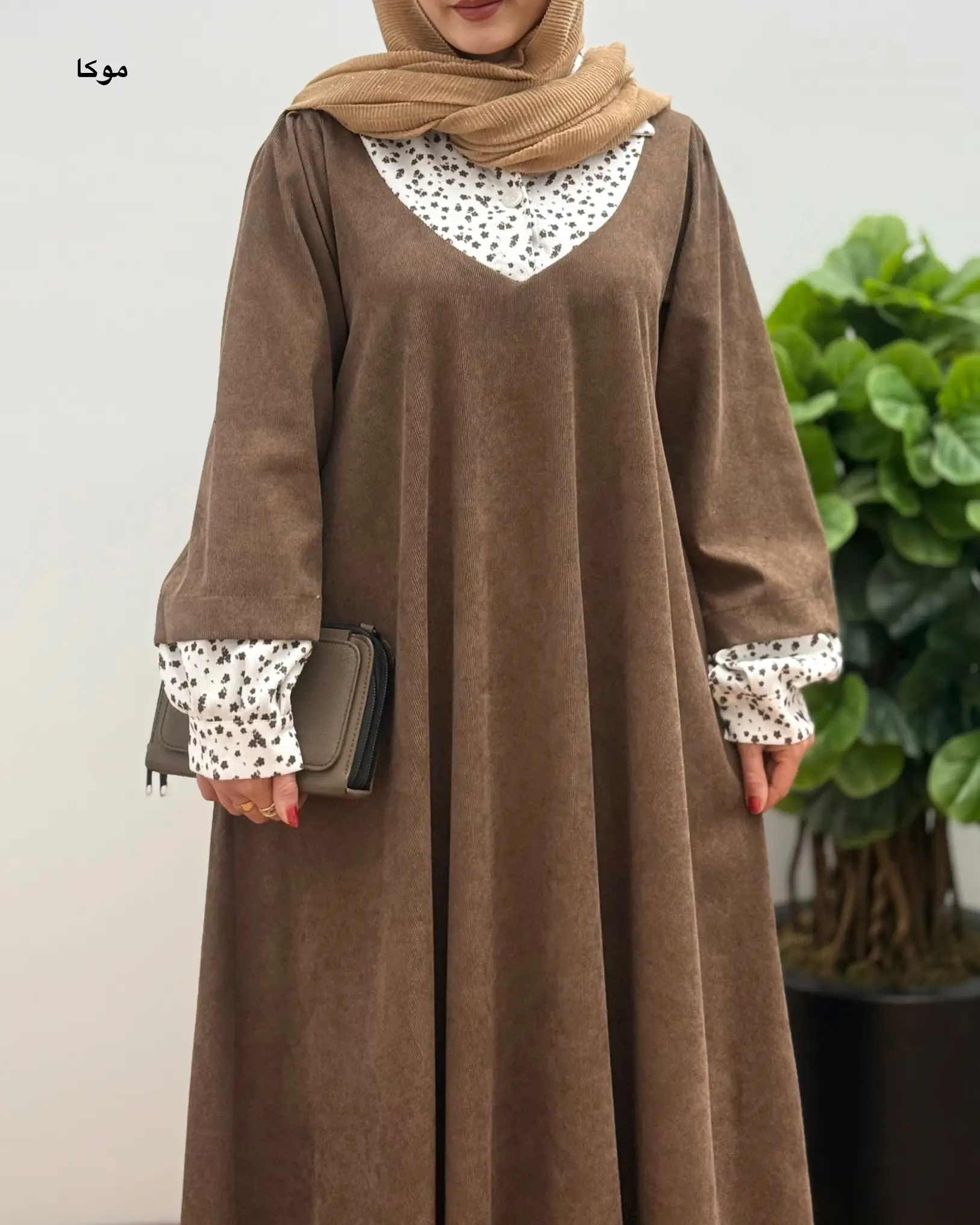 پیراهن مانتویی سوپر کلوش مهرانه ۸