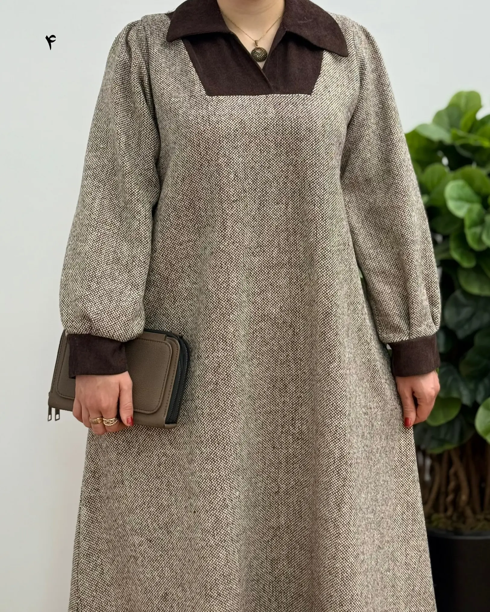 پیراهن پشمی خاتون ۱