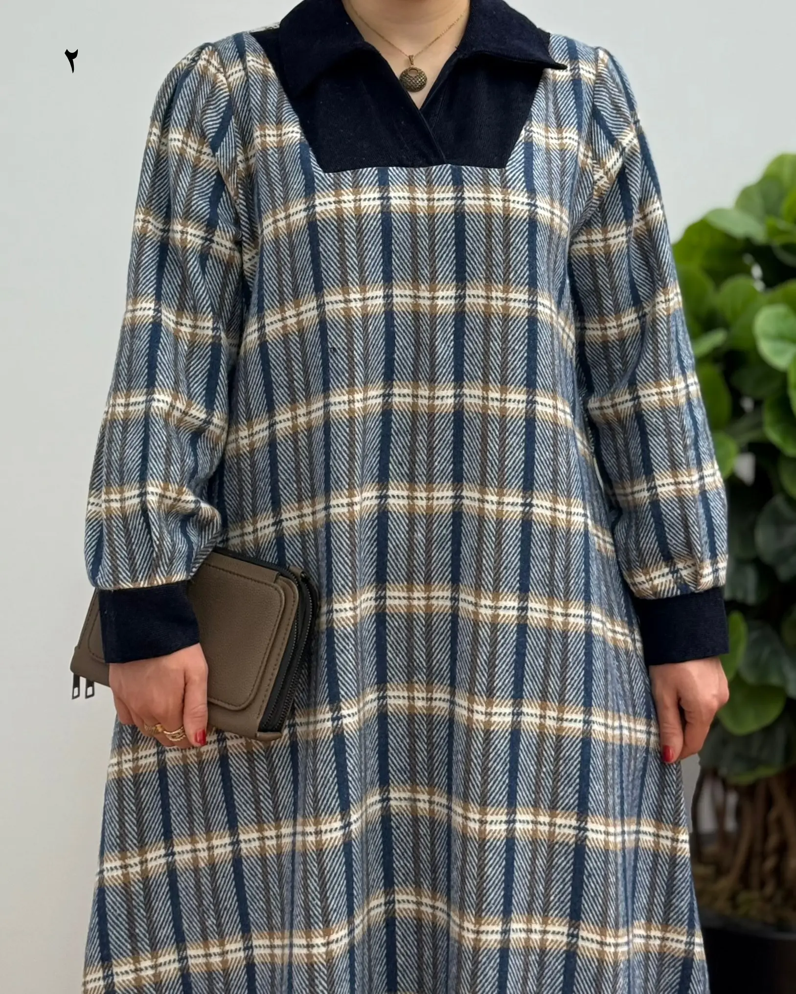 پیراهن پشمی خاتون ۱