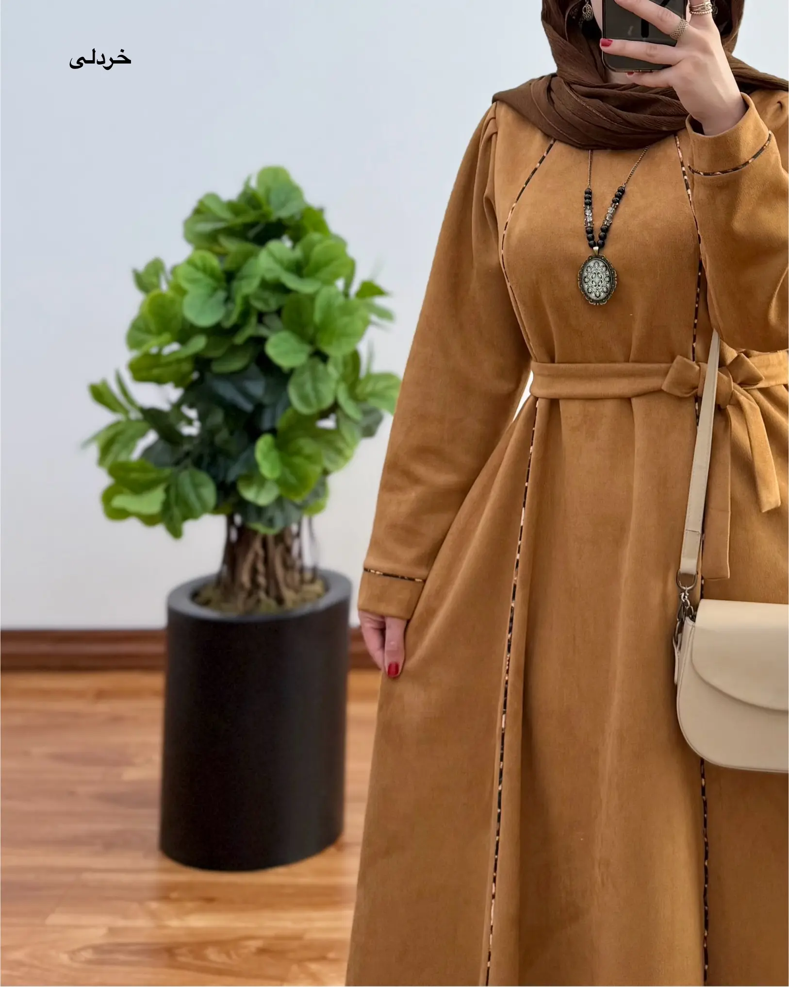 پیراهن مانتویی سوپر کلوش سوییت ۱