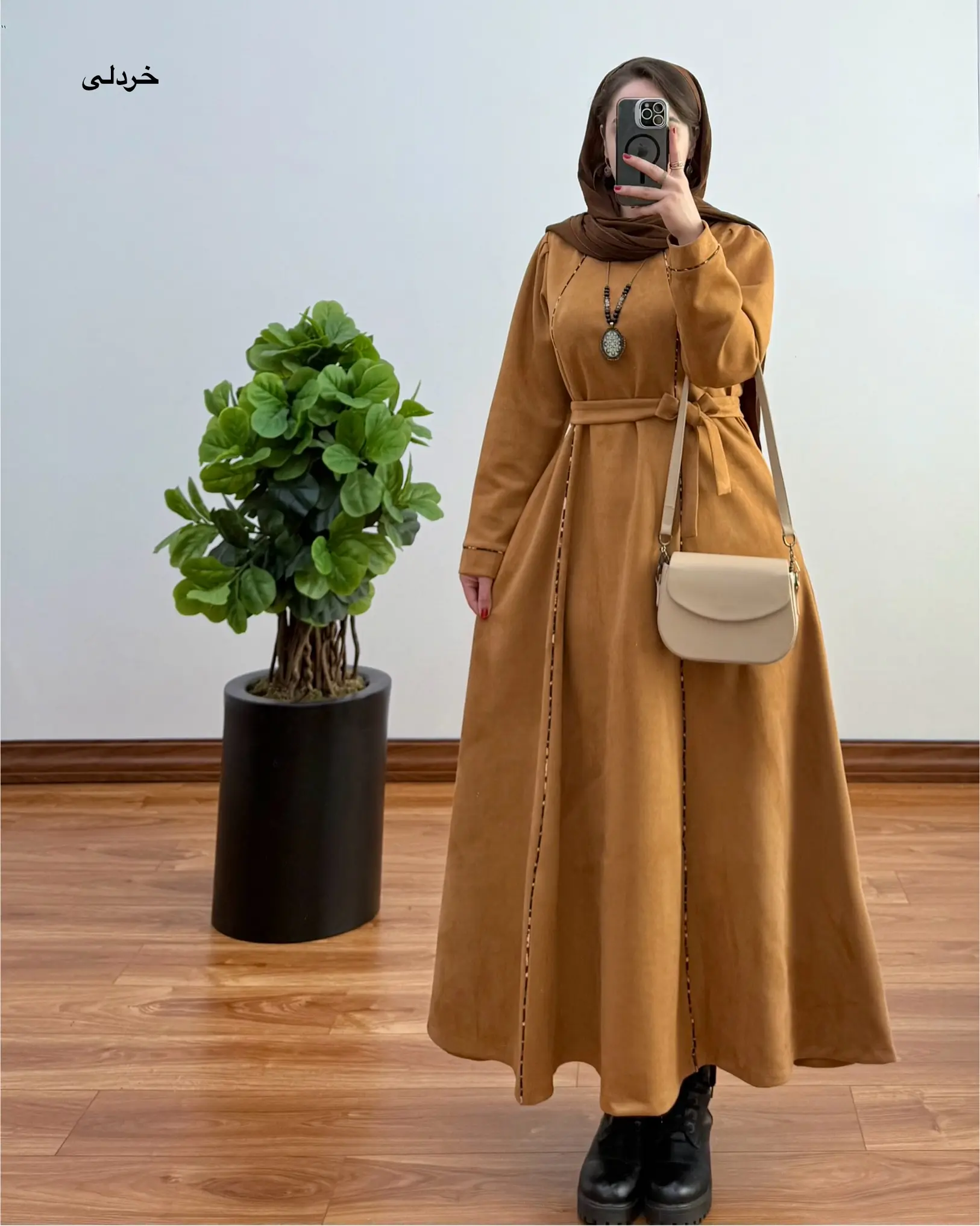 پیراهن مانتویی سوپر کلوش سوییت ۱