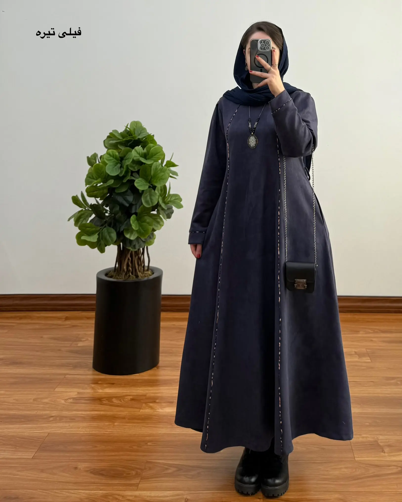 پیراهن مانتویی سوپر کلوش سوییت ۱